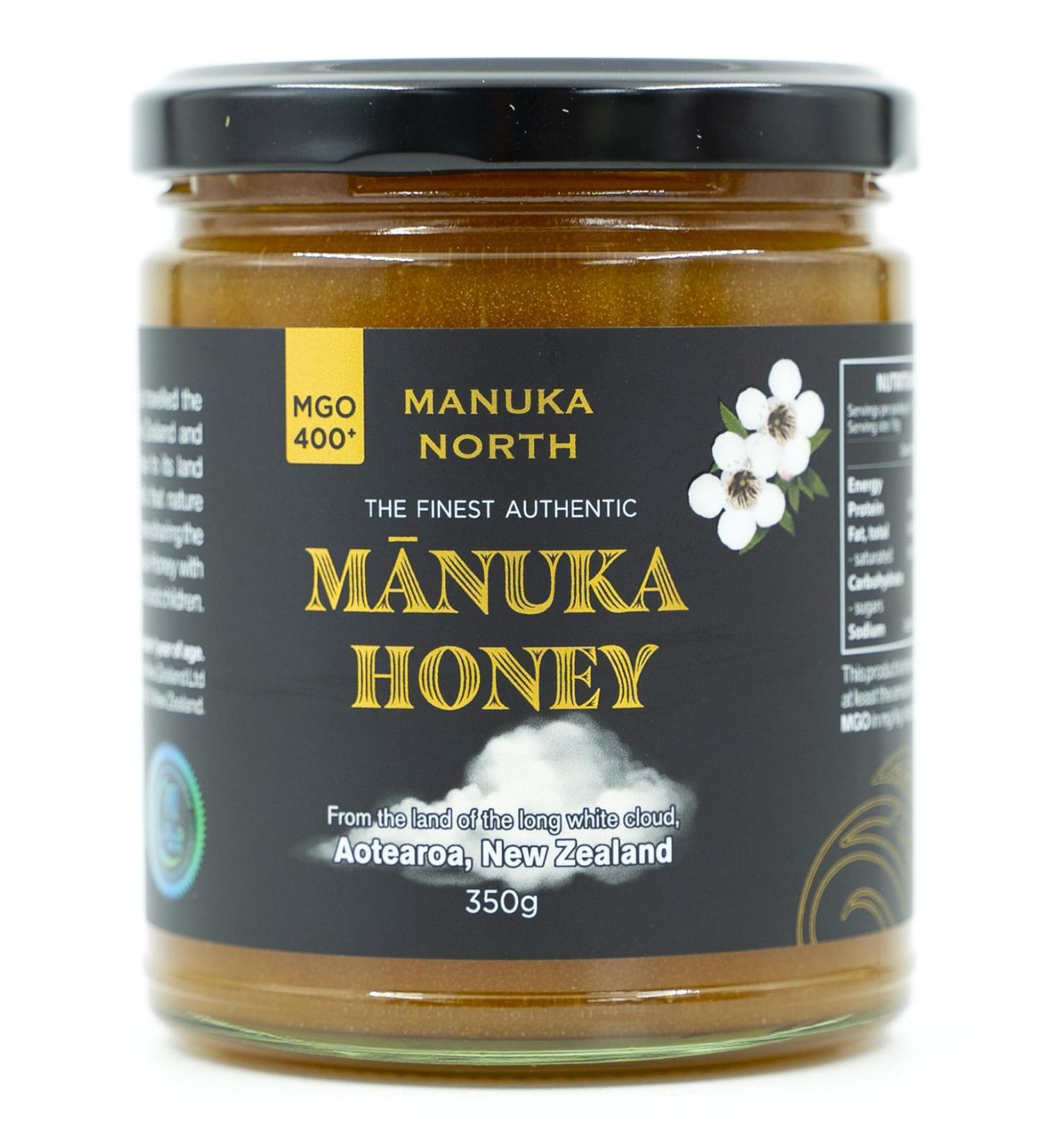 Manuka North MGO 400+ Manuka Honey | 350g | Authentic Premium New Zealand Manuka Honey