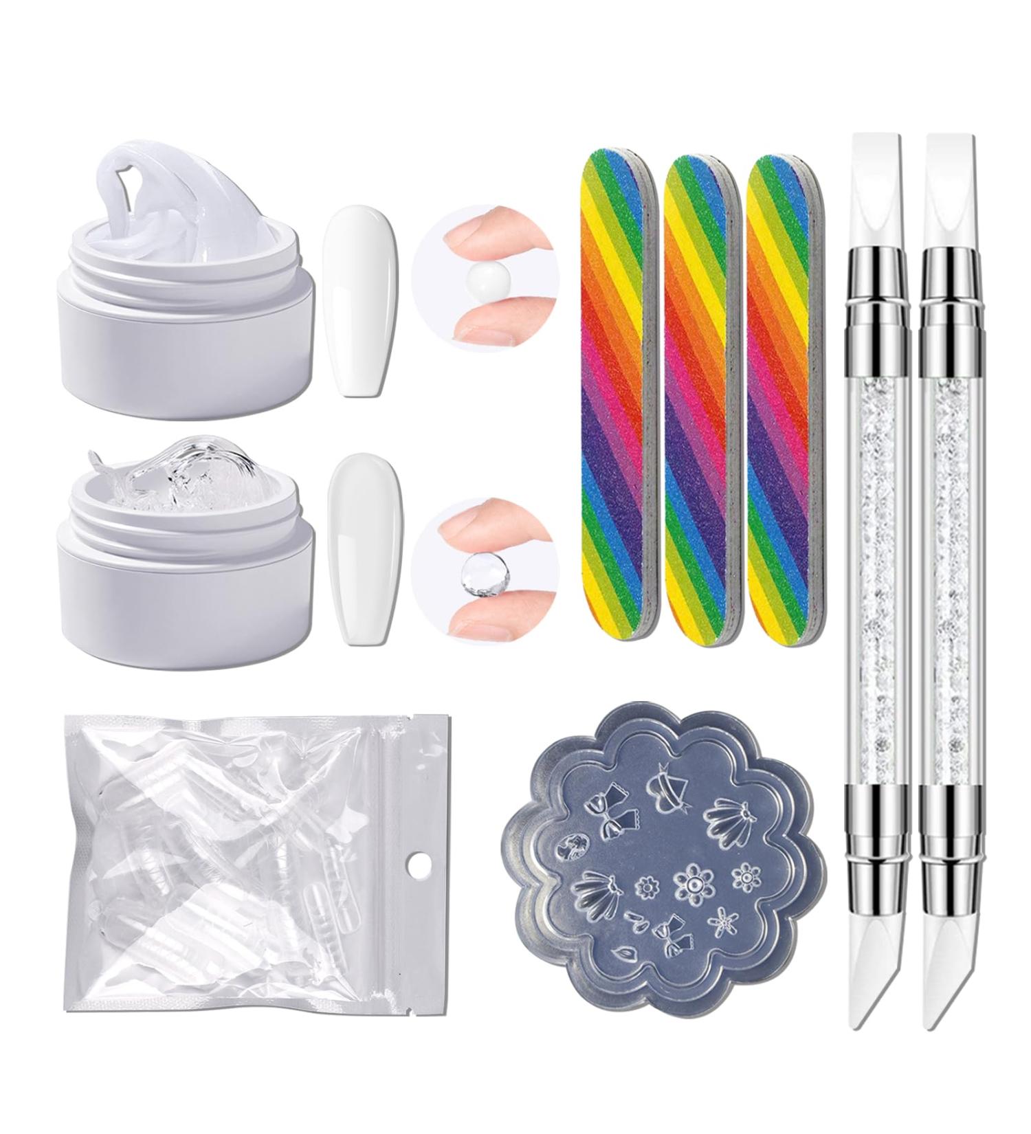  GZSYY Builder Gel 3D Gel Nail Art 3D Sculpture Nail Glue Extension - Buy Online on GoSupps.com