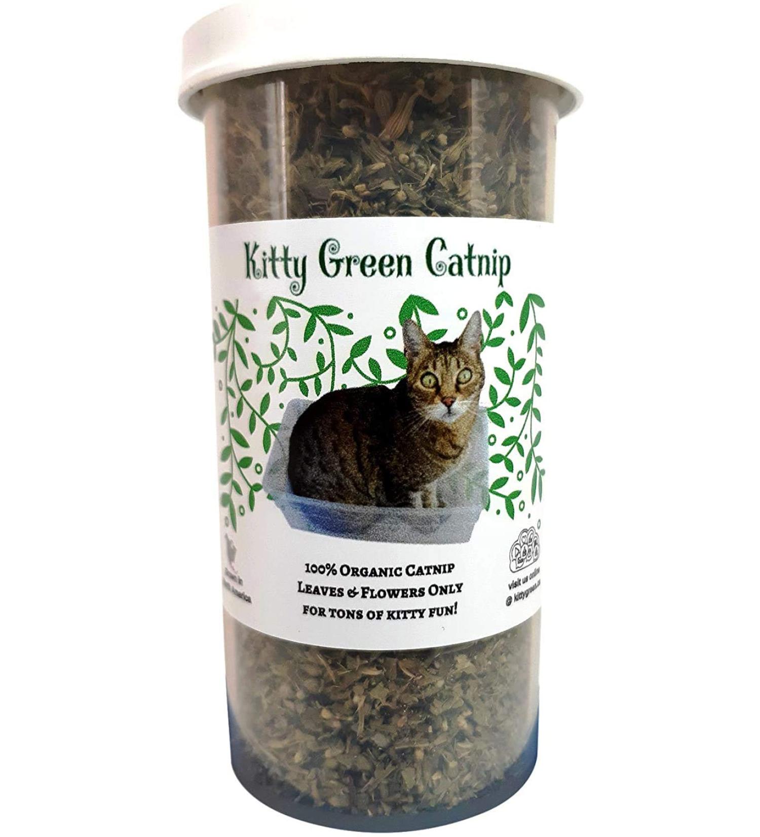 Organic Catnip by Kitty Green Grown in North America. - Buy Online on GoSupps.com