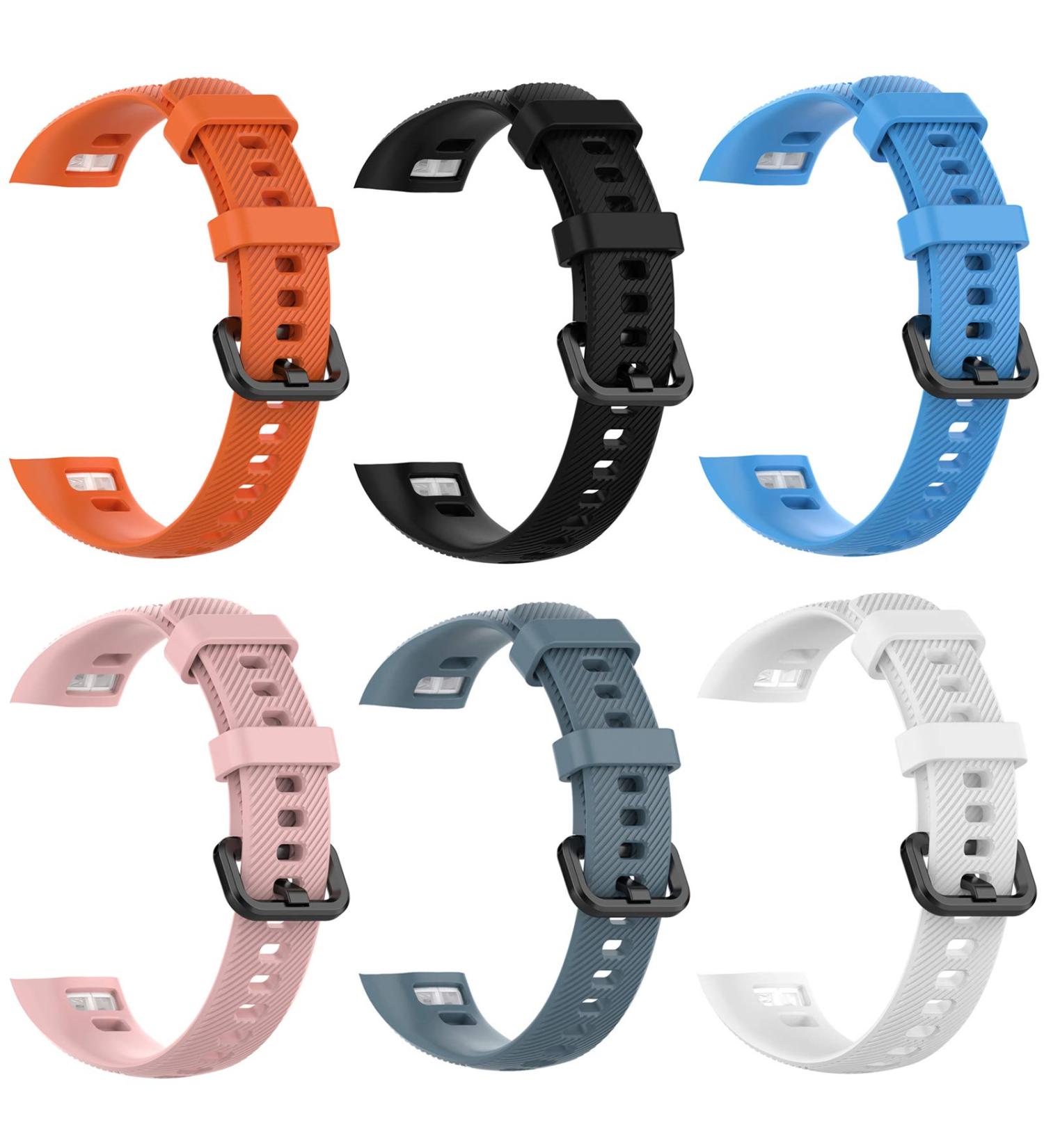 6 Pack Honor Band 5 Replacement Strap & 3 Pack Screen Protector - Compatible with Honor Band 5 Fitness Tracker - Buy Online on GoSupps.com