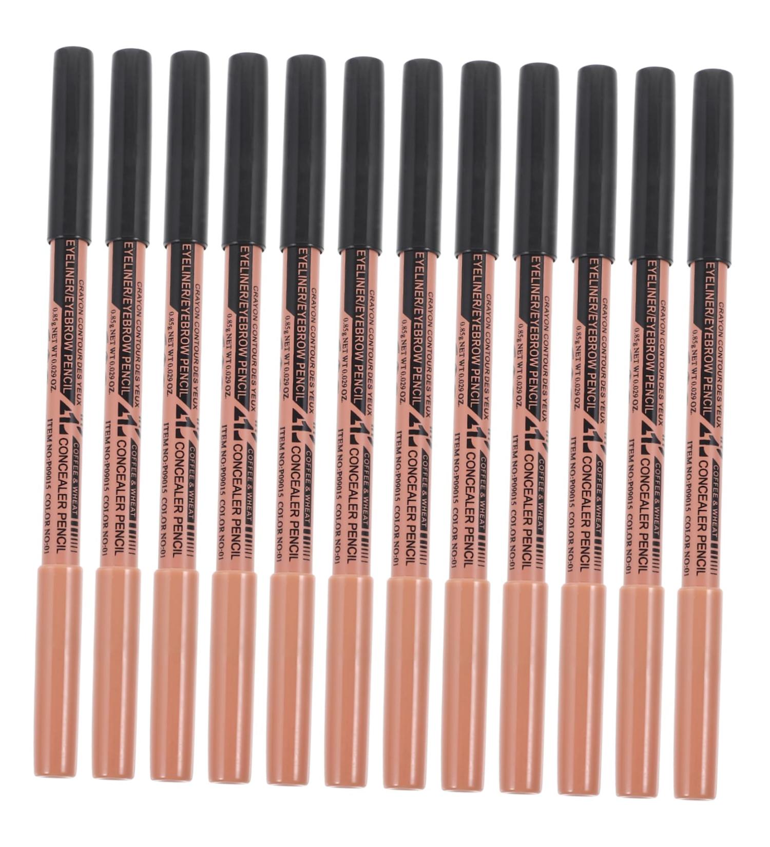 MAGICLULU 12pcs Dual Purpose Eyeliner Eye Liner Pencils Tools Brow Pencil Eye Makeup Kit Cosmetic Suite Miss - Buy Online on GoSupps.com