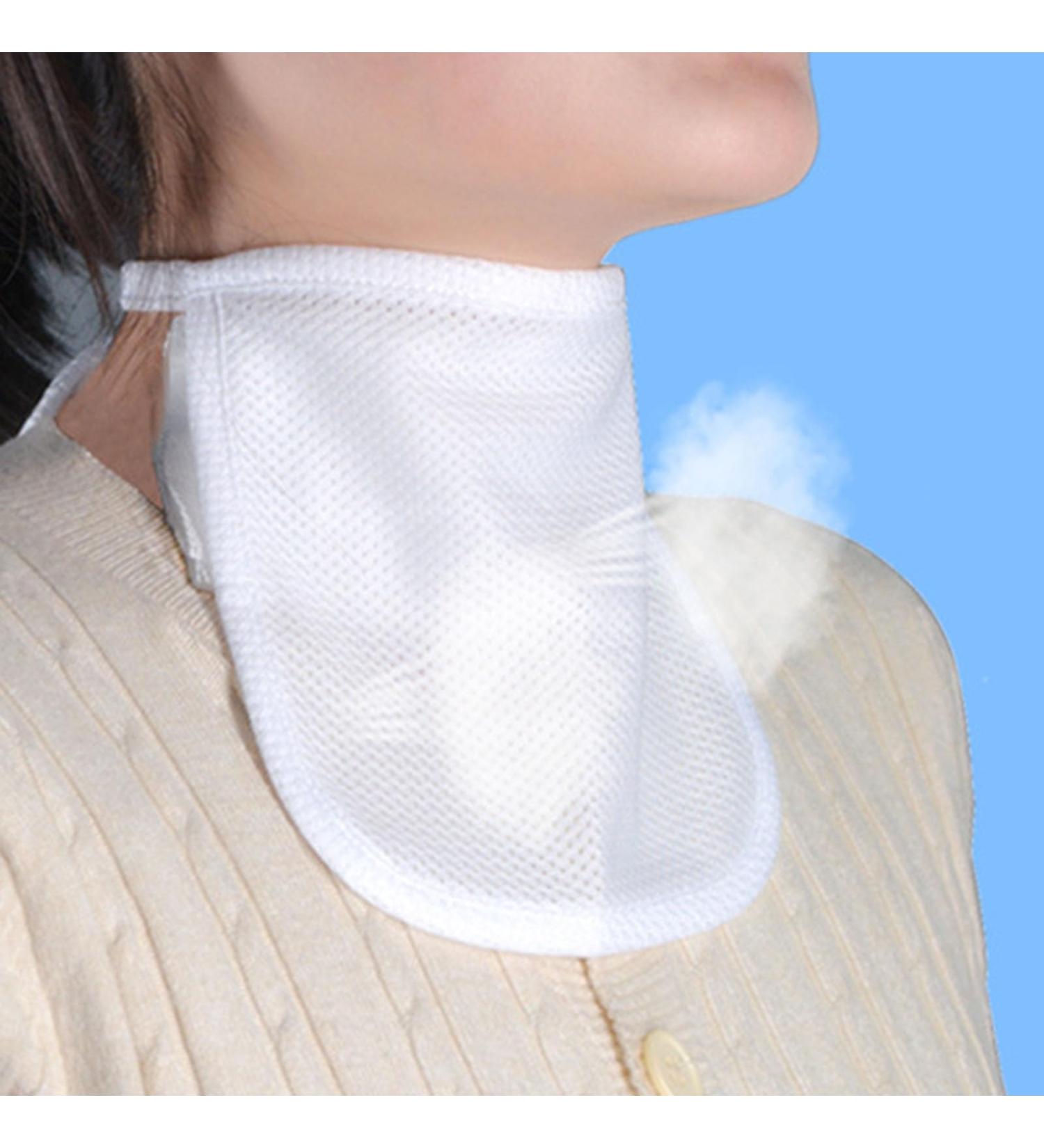 Buy Neck Trachea Cover - Double Layer Stoma Protector Shower Collar | Adjustable Tracheotomy Dust Cover Stoma Guard (White) - Fast International Shipping - Buy Online on GoSupps.com