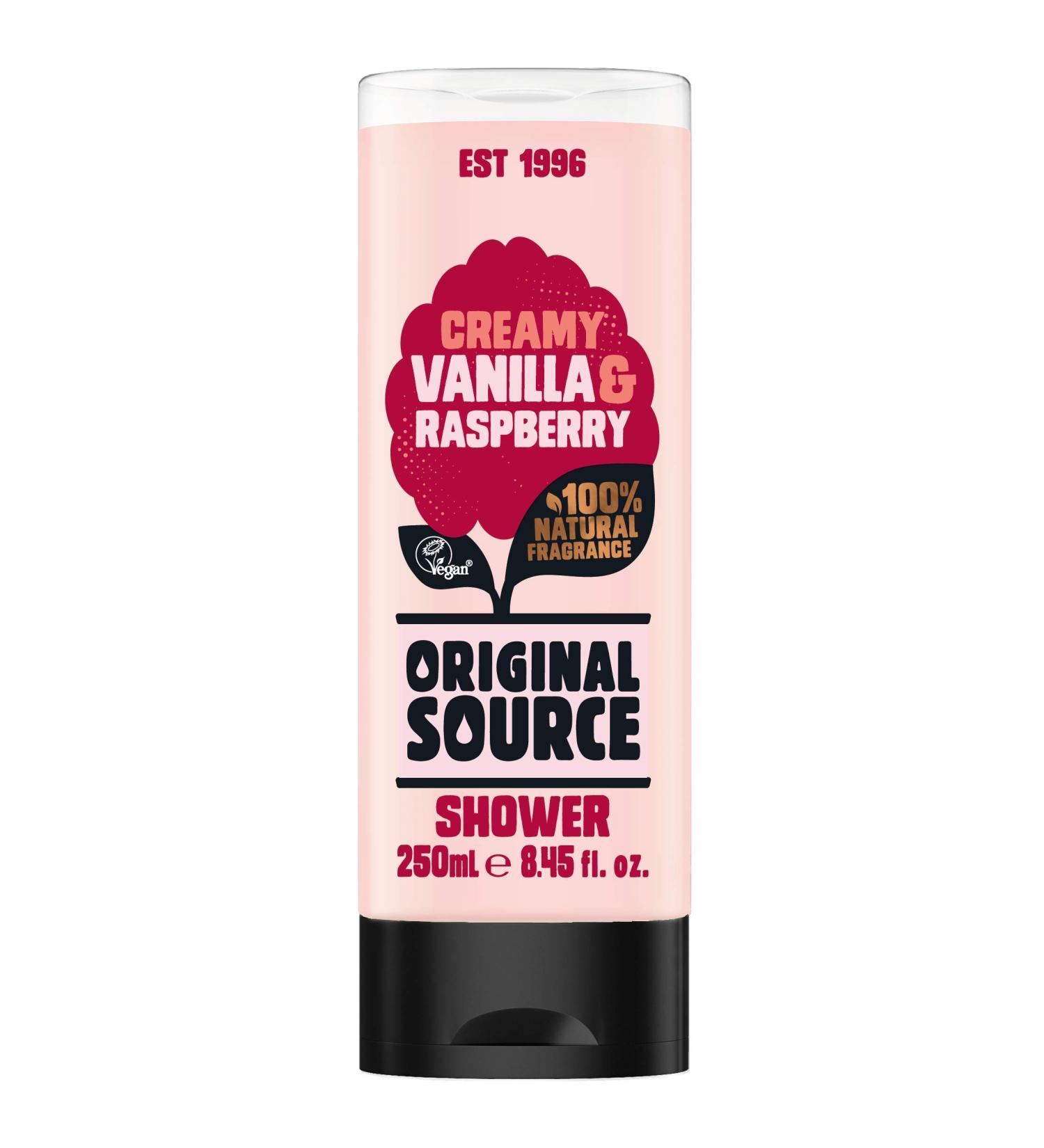 Buy Cussons Vanilla Milk & Raspberry Original Source Shower Gel - International Shipping Available - Buy Online on GoSupps.com