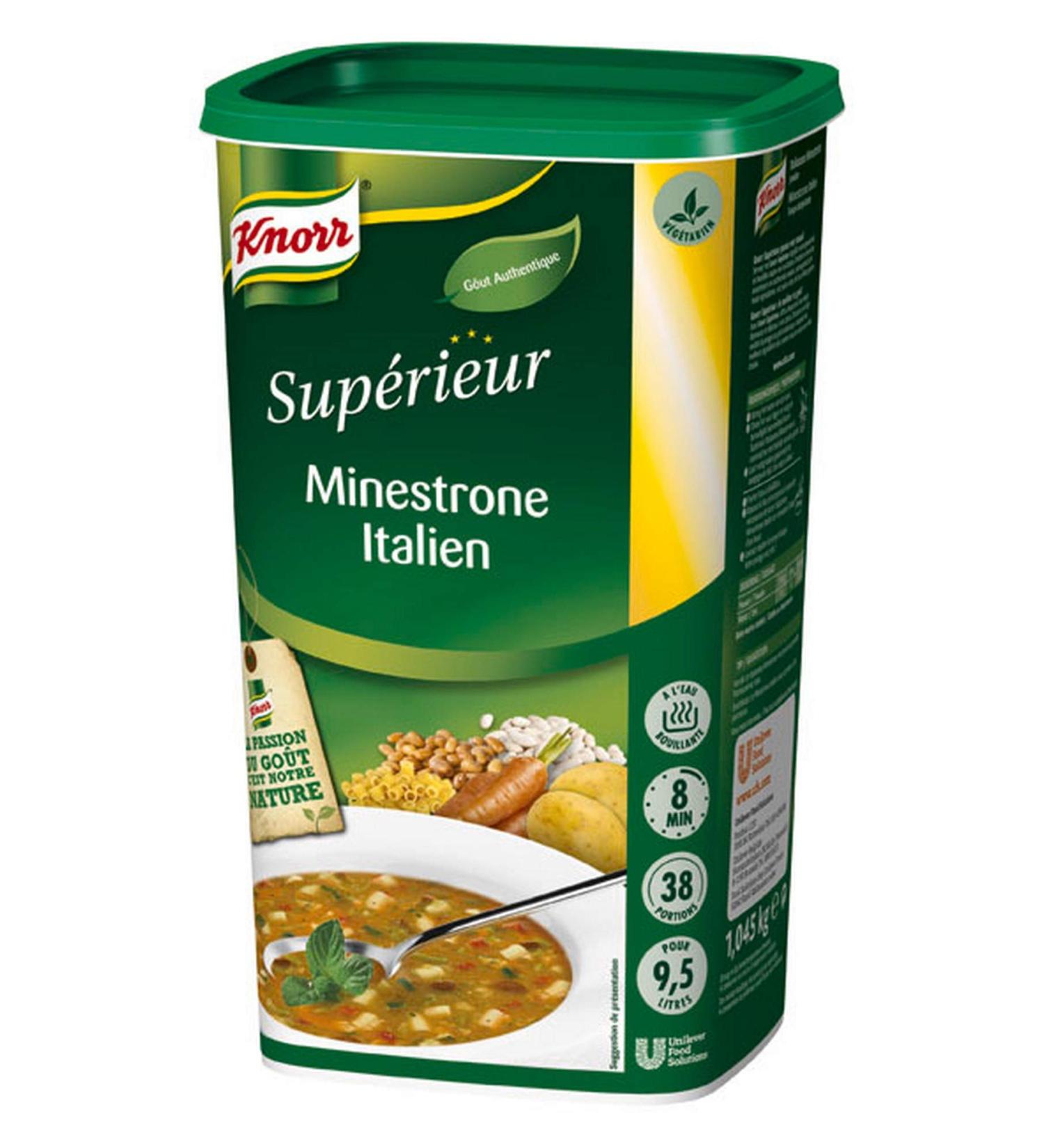 Knorr Superior Italian Minestrone 1.045kg 38 Servings - Pack of 3 - Buy Online on GoSupps.com