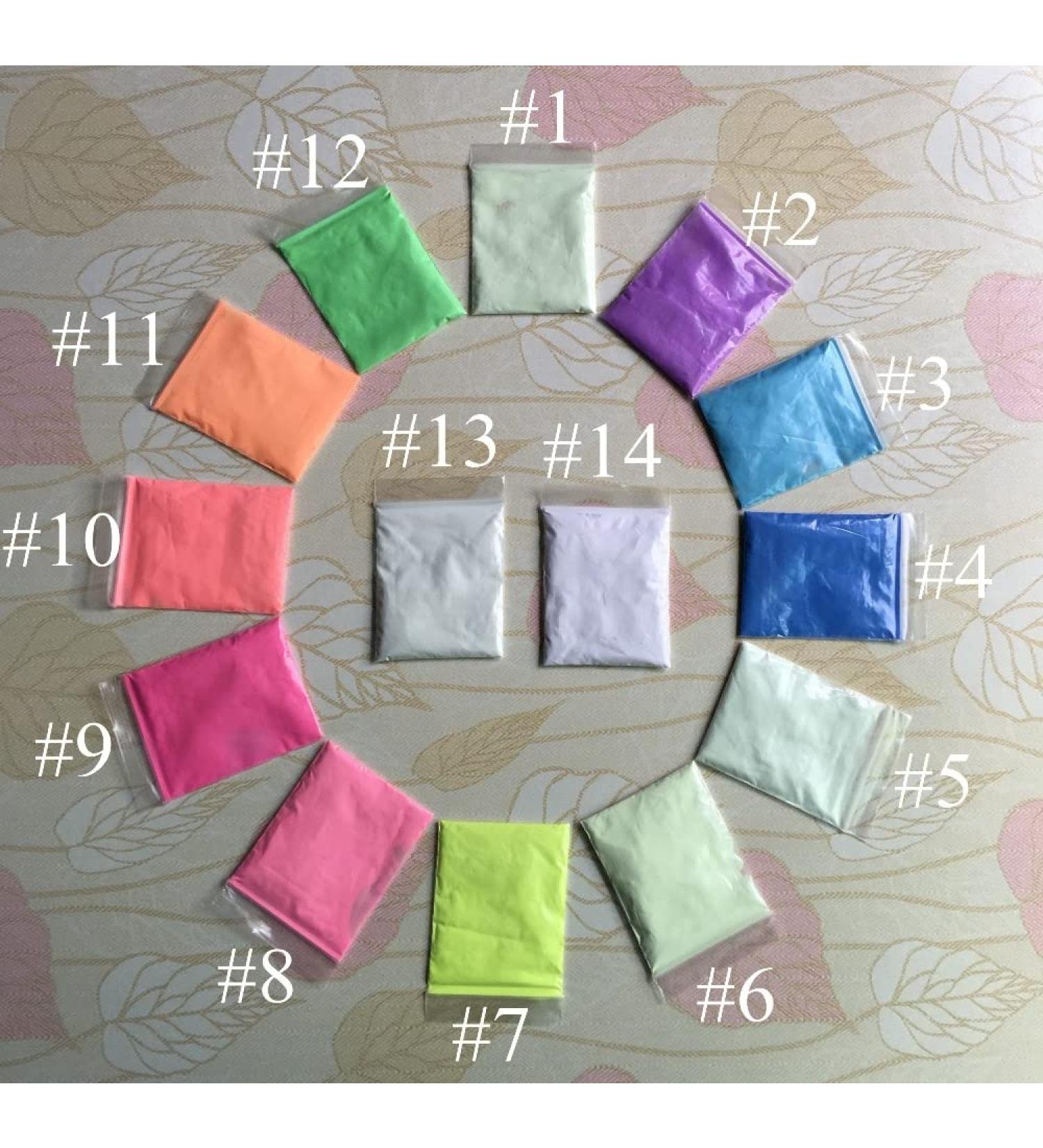 Luminous Glow in The Dark Powder Super Bright Fluorescent Powder Luminous Paint DIY Materials Noctilucent Powder 50 Grams/lot - (Color: NO 11) - Buy Online on GoSupps.com