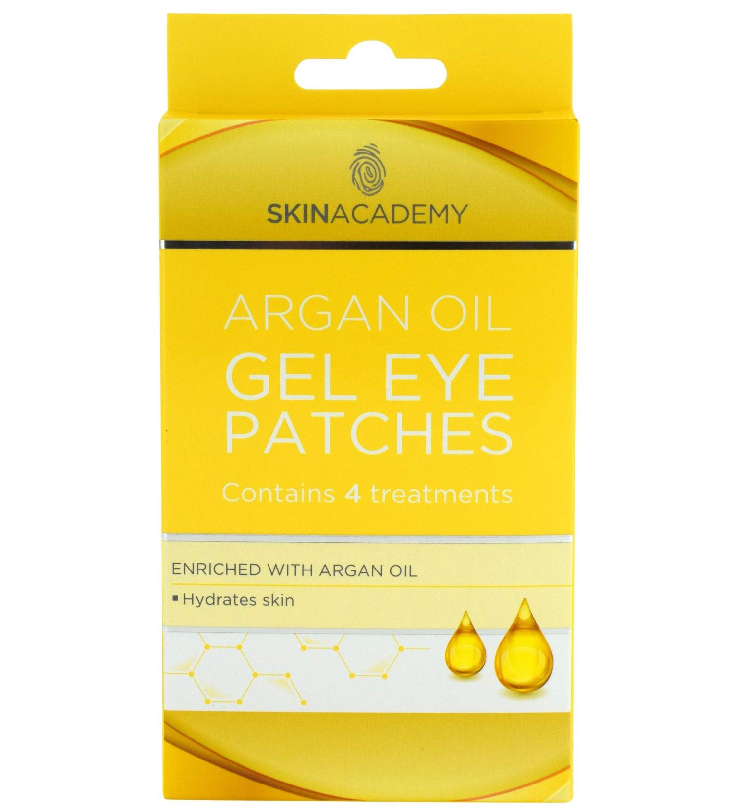 Pretty Smooth Argan Oil GEL EYE PATCHES - Hydrates skin Delays Ageing | 4 Treatments - Buy Online on GoSupps.com