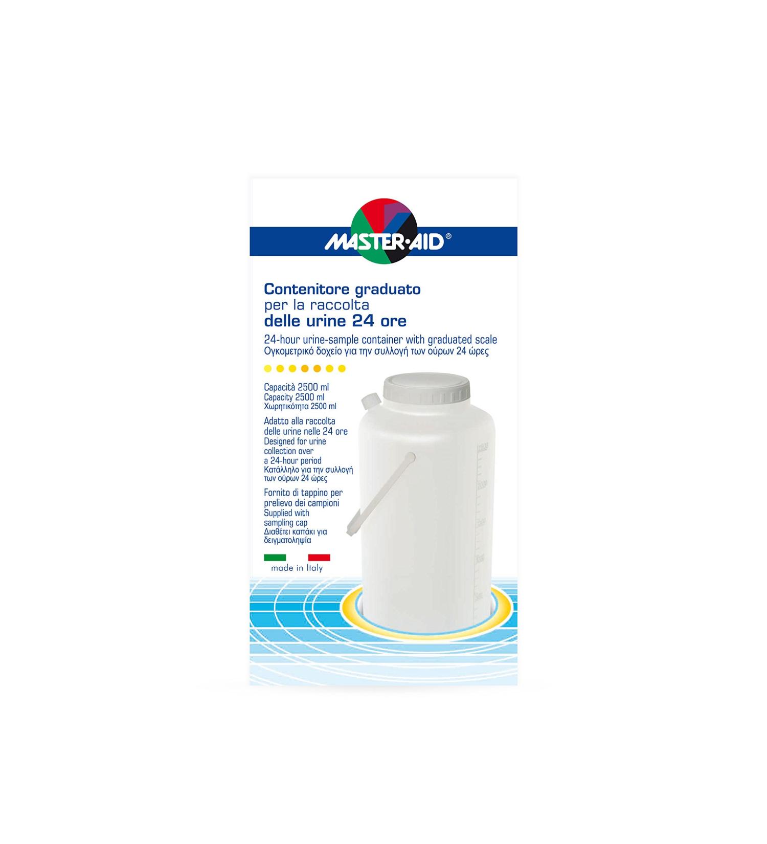 MASTER AID canister urine 2500 ml 24 hours