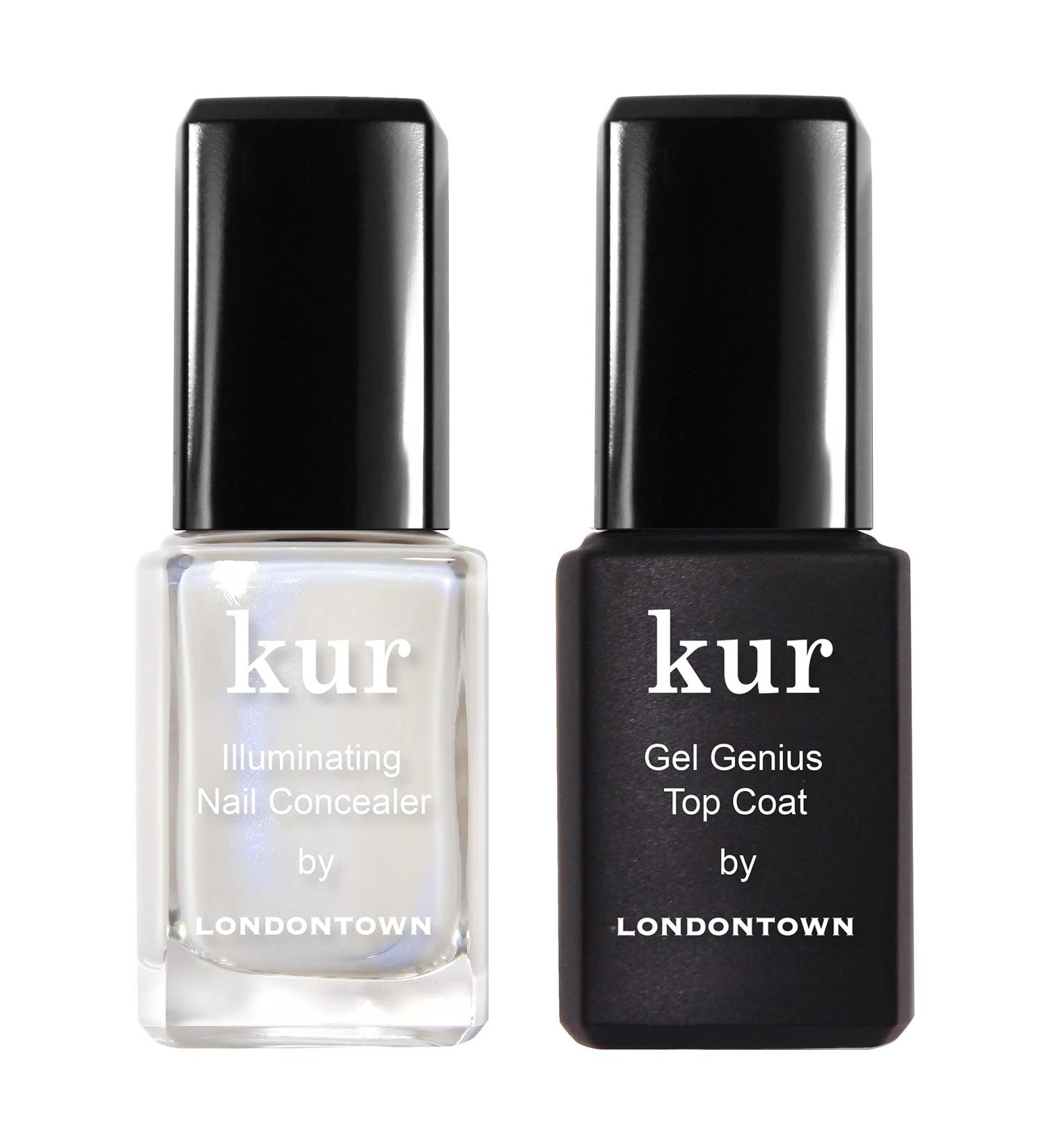 Londontown kur Conceal & Go Duo Set Includes Nail Illuminating Concealer & Gel Genius Top Coat 0.4 Fl Oz - Buy Online on GoSupps.com