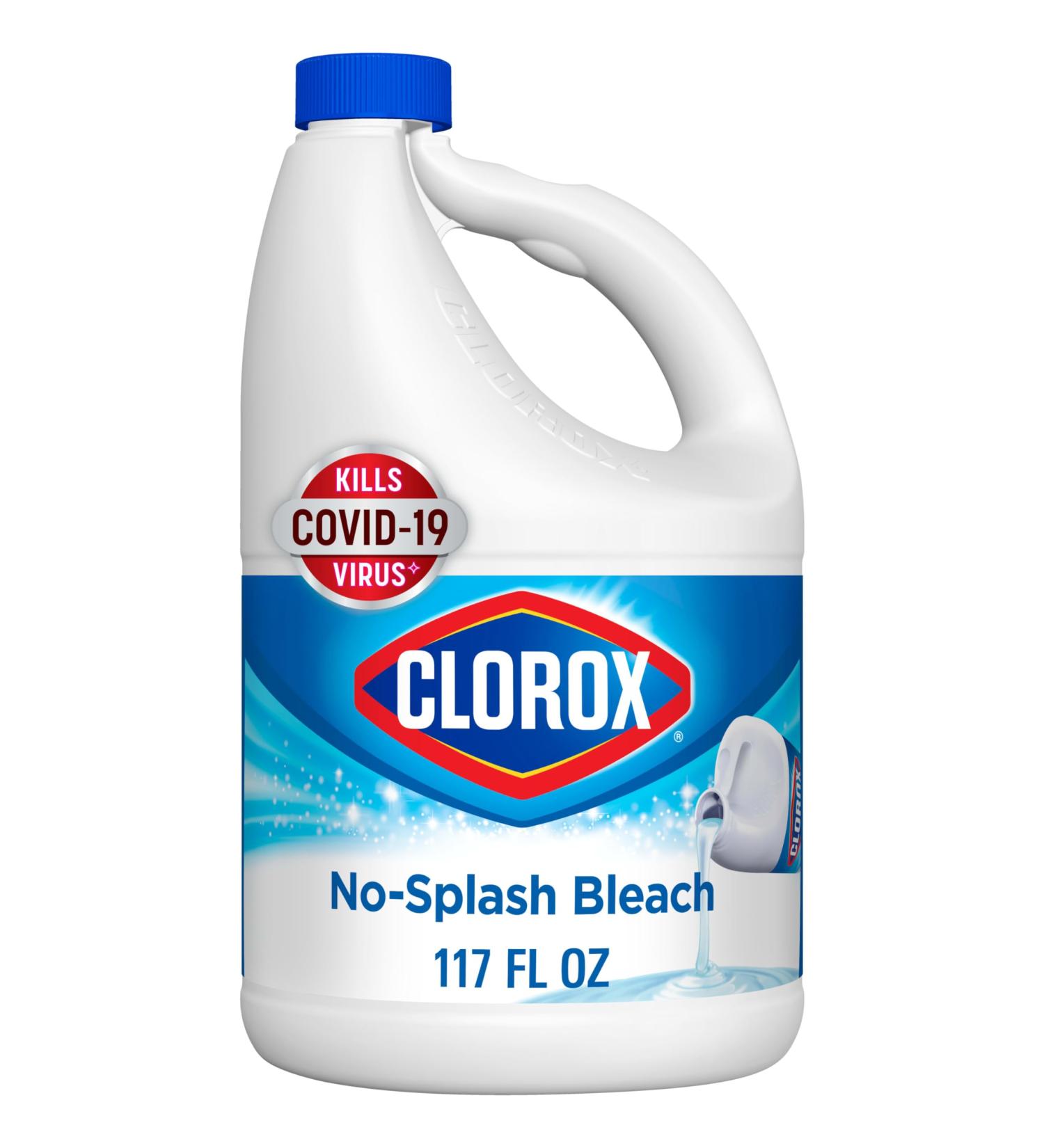 Clorox Splash-Less Bleach 117 Fl Oz - Disinfecting Bleach for Effective Cleaning | International Shipping Available - Buy Online on GoSupps.com