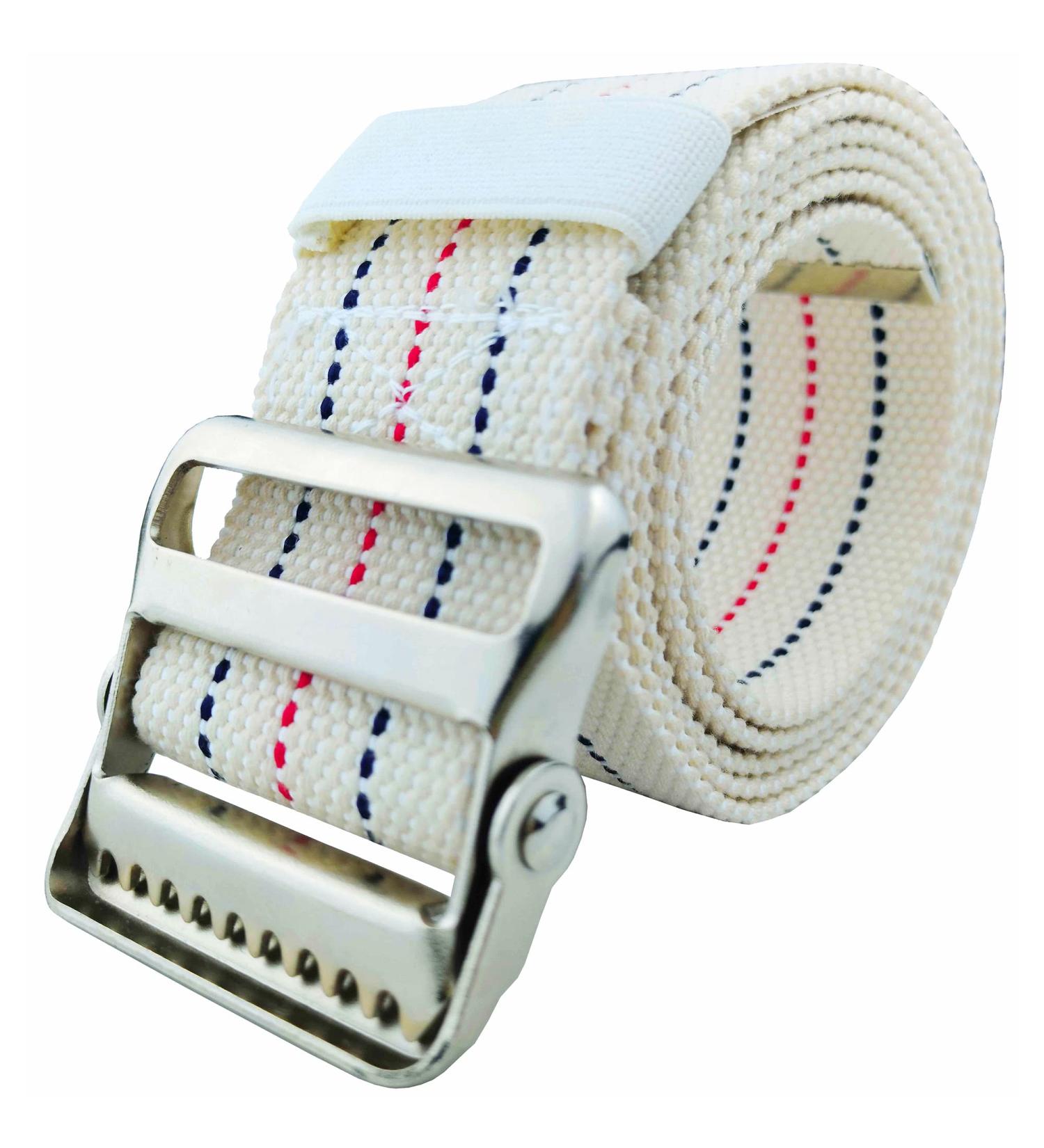 LAMBOX Gait Belt - Beige 60 Inch - Walking Transfer Belt for Seniors, Caregivers, Nurses, Therapists - Includes Belt Loop Holder - Pack of 1 - Buy Online on GoSupps.com