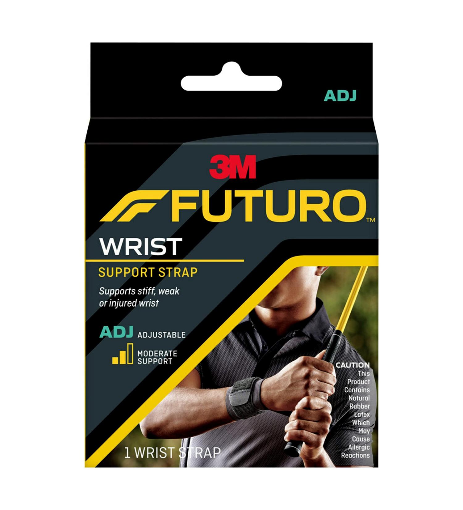 Futuro Sport Wrap Around Wrist Support - Moderate Support, Adjustable Fit - Buy Online on GoSupps.com