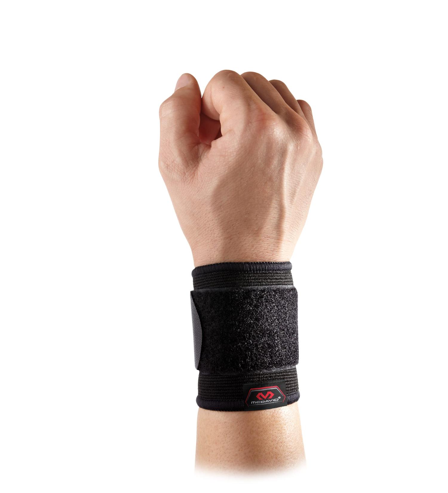 McDavid Wrist Brace 513 - Adjustable L/XL in Black for Optimal Support | International Shipping Available - Buy Online on GoSupps.com