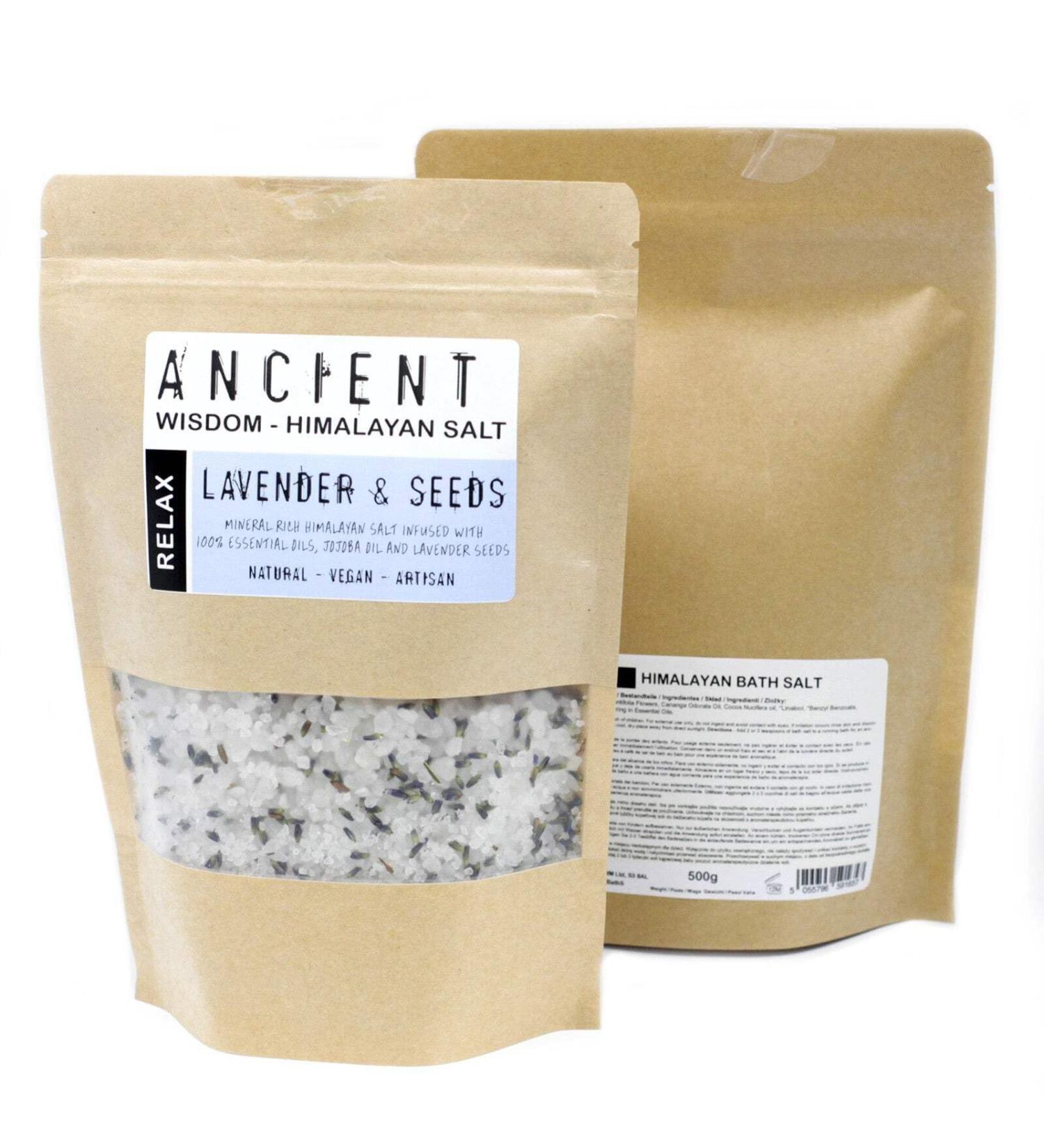 Himalayan Bath Salt Blend 500g - Relax - Buy Online on GoSupps.com