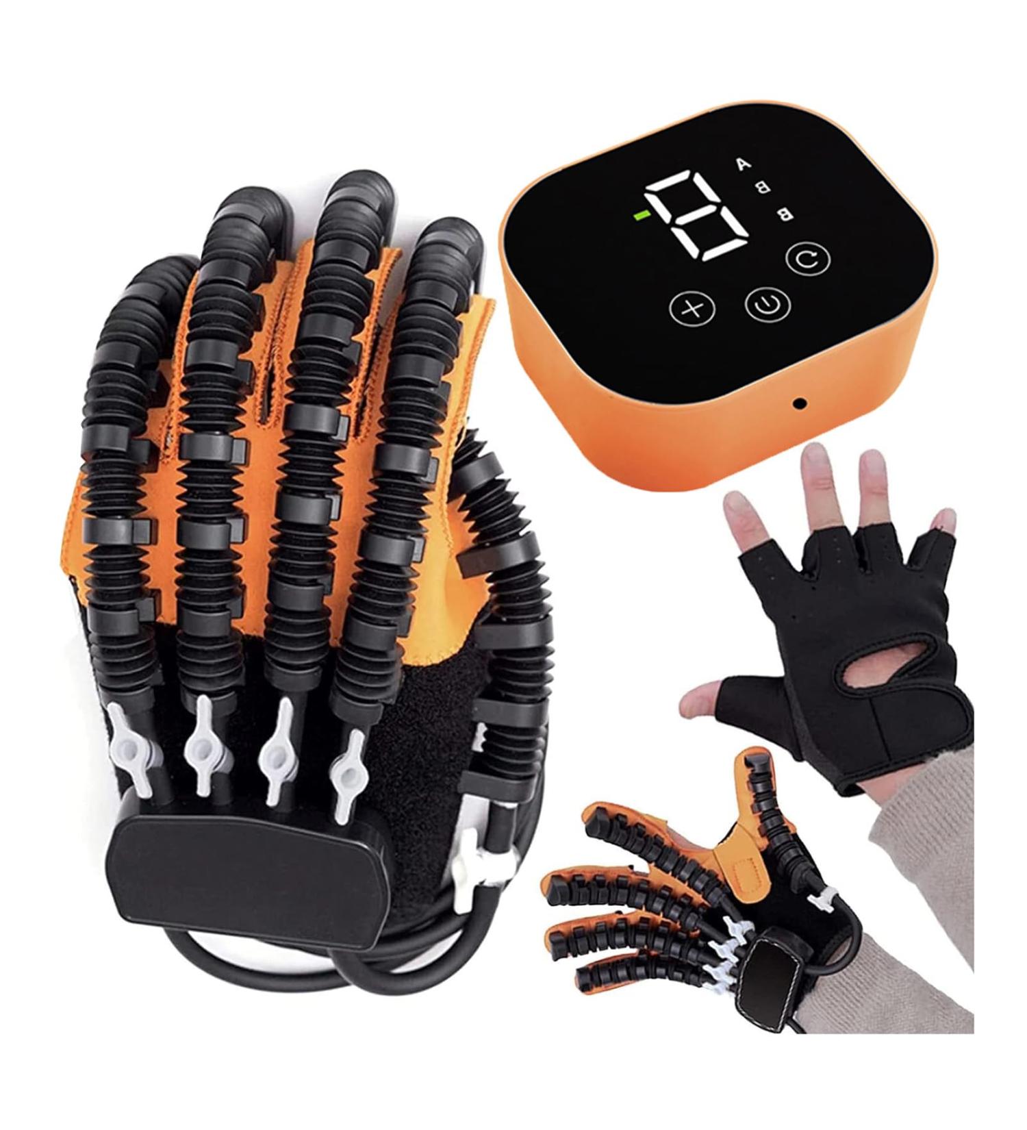 Robotic Gloves for Stroke Treatment Aid Hand Rehabilitation Training Glove Exerciser for Stroke Patient Portable Equipment for Hand Exercise and Therapy Left Hand Small - Buy Online on GoSupps.com