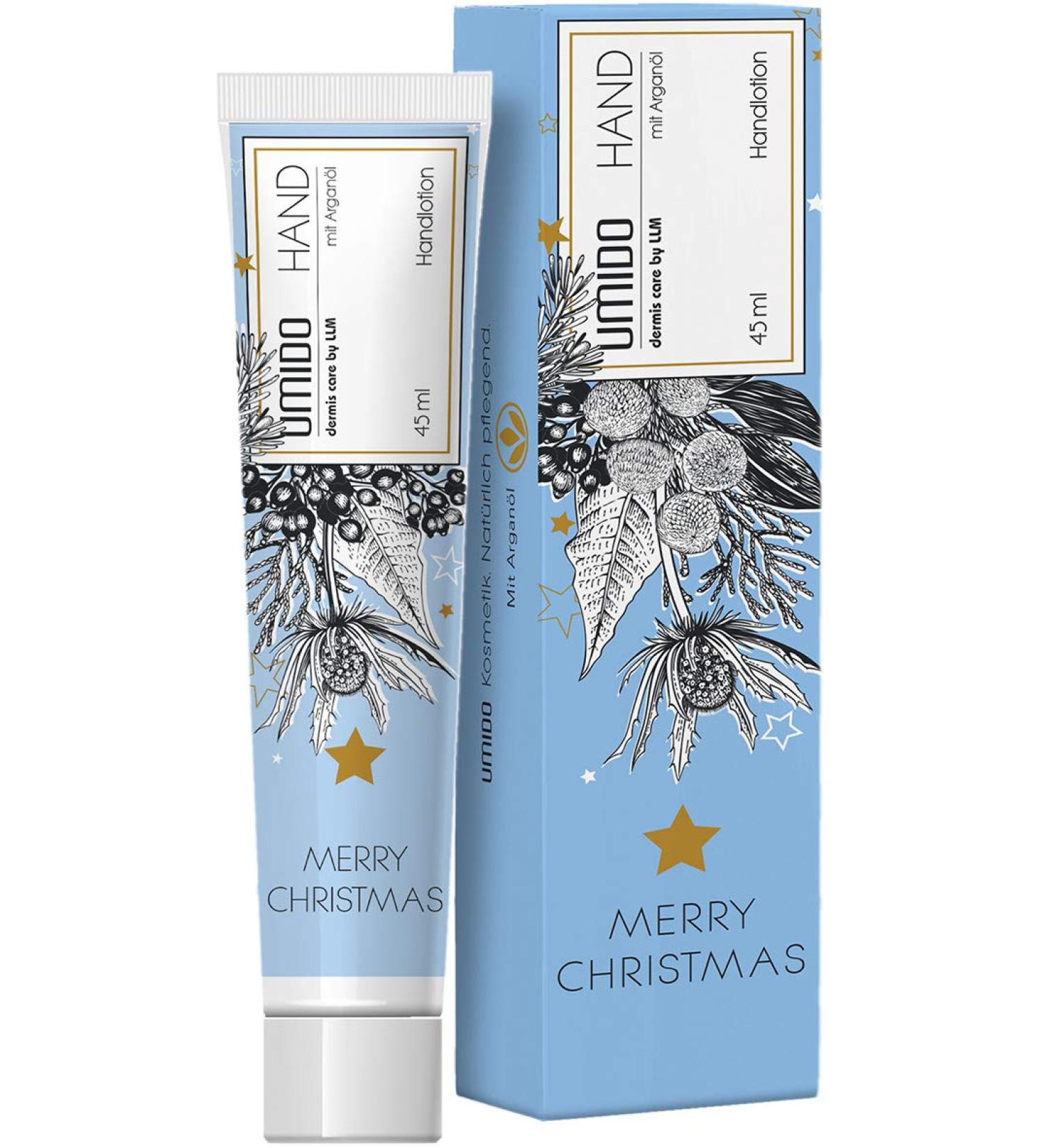72x UMIDO Hand Lotion 45 ml Argan Oil Christmas | Hand Cream | Cream | Care Cream | Lotion | Skin Care