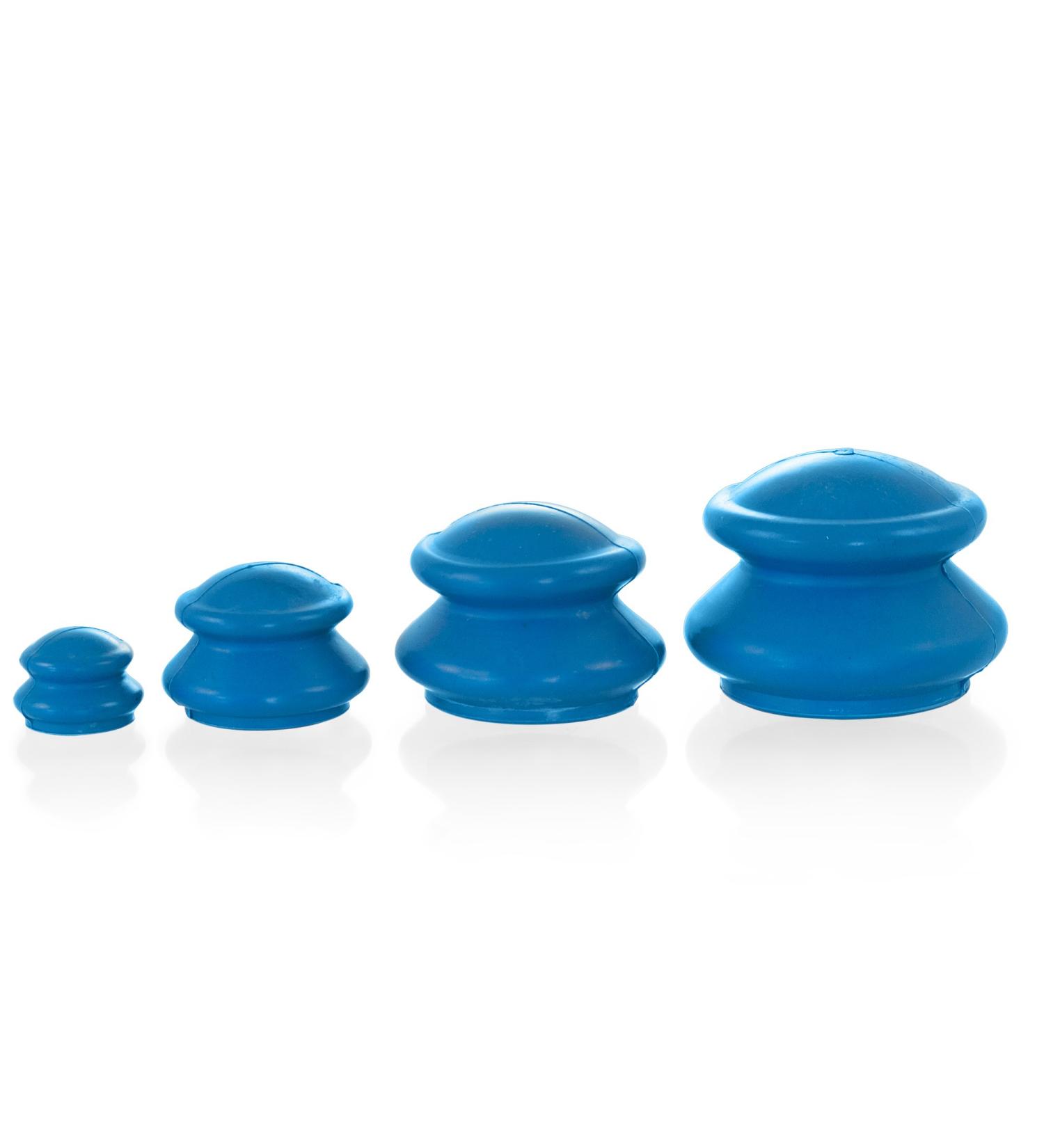 Buy Rubber Cupping Set - 4 Adjustable Suction Cups for Therapy | International Shipping Available - Buy Online on GoSupps.com