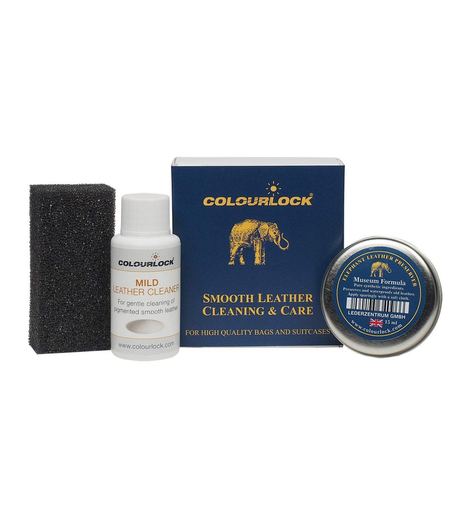 COLOURLOCK Leather Handbag Cleaning & Conditioning Kit - Clean, Polish, & Protect Small Leather Accessories | For Pigmented, Pull-up, & Semi-Aniline Leather - Buy Online on GoSupps.com