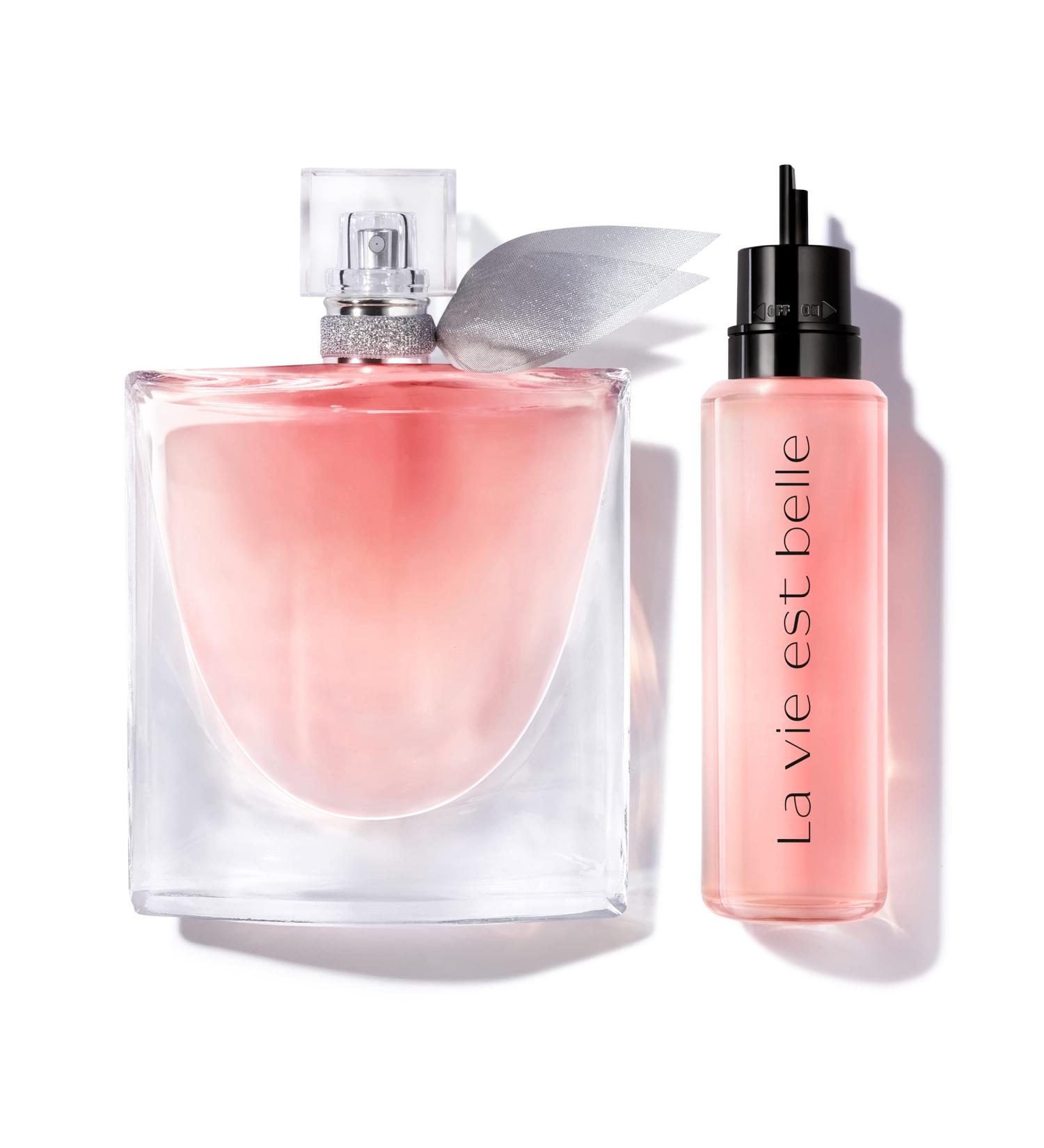 Lanc me La Vie Est Belle Eau de Parfum Refillable Duo - Floral & Sweet Women's Perfume Set Including 3.4 Fl Oz & Refill 3.4 Fl Oz - Buy Online on GoSupps.com