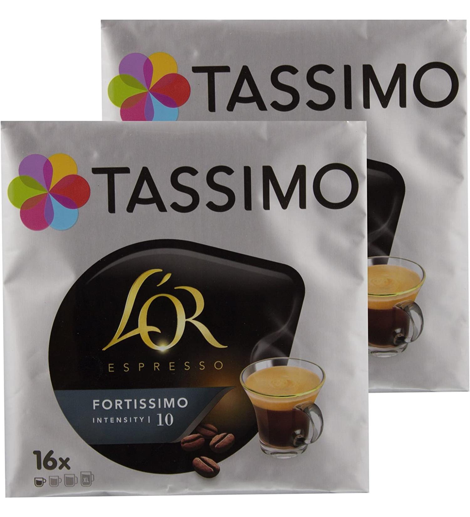 Tassimo Fortissimo L 'Or Espresso Coffee Gema Recommended Roaster High Coffee Coffee 32 T Disc - Buy Online on GoSupps.com