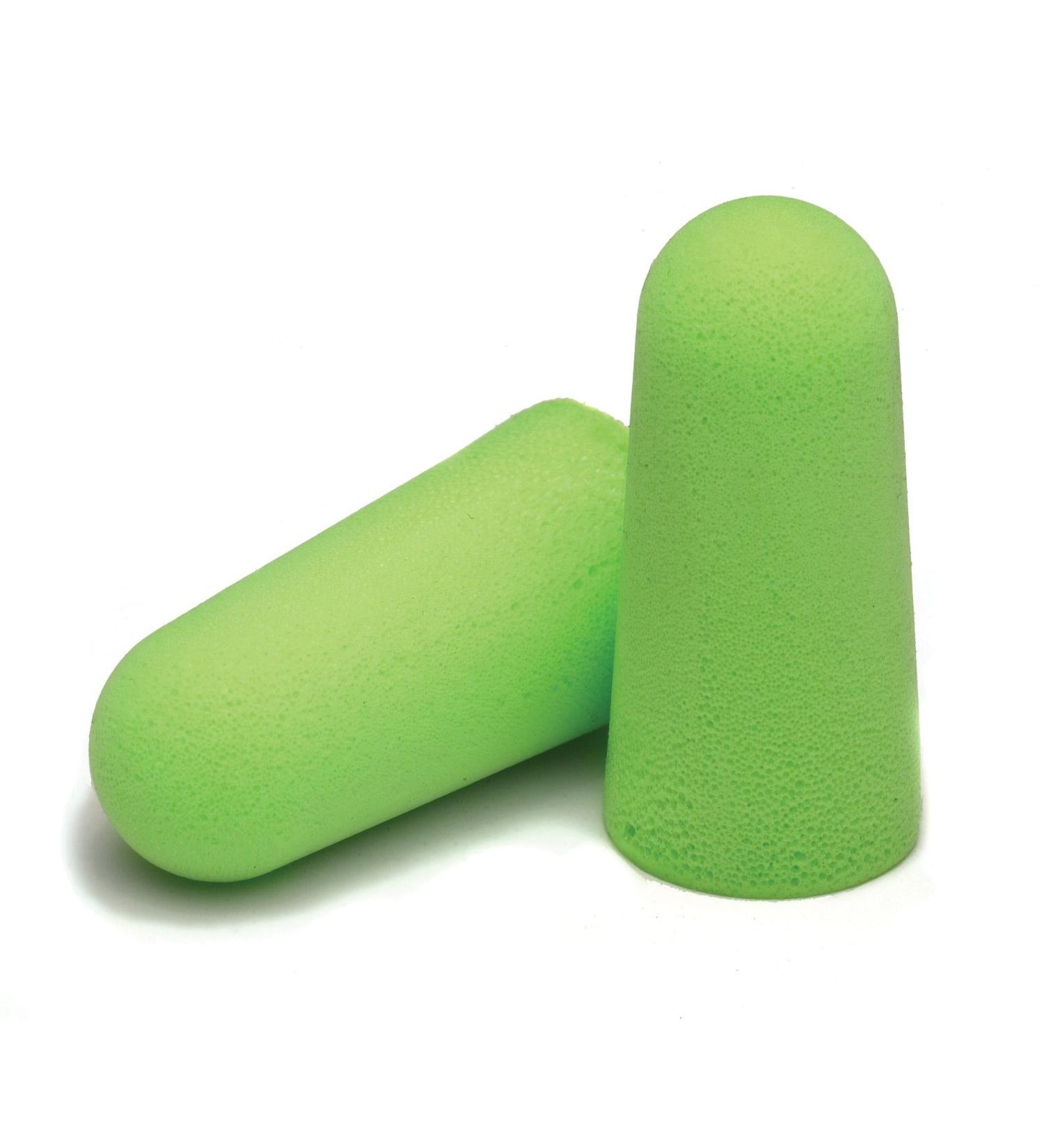 Moldex-Metric Inc. Pura-Fit Tapered Foam Polyurethane Uncorded Earplug  Green (M6800)