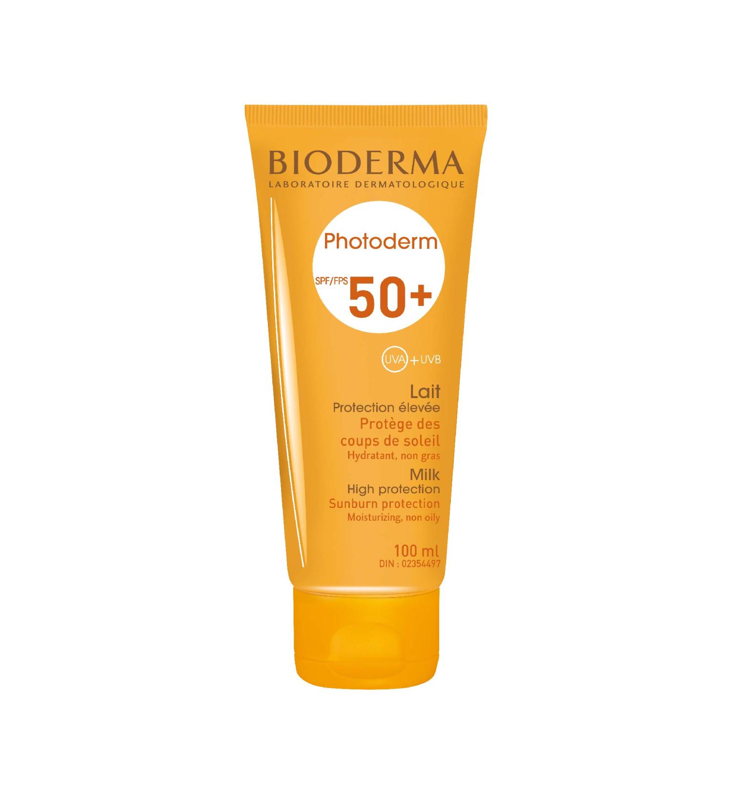 Bioderma Photoderm Face and Body Milk Very High Protection FPS 50+ 3.3 Fl Oz - Buy Online on GoSupps.com