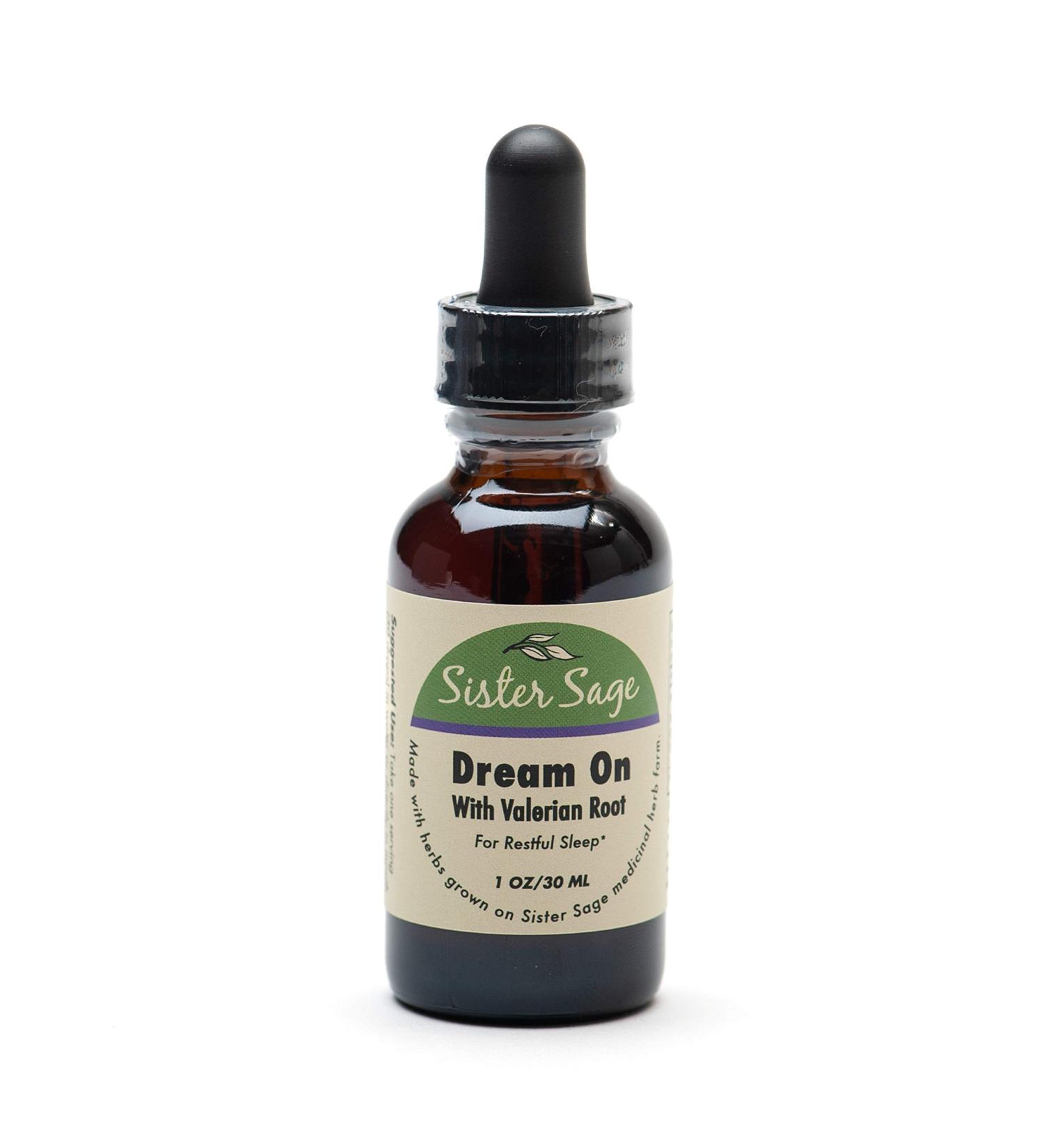 Dream On 100% All Natural Valerian Root Tincture (1 Ounce) - Buy Online on GoSupps.com