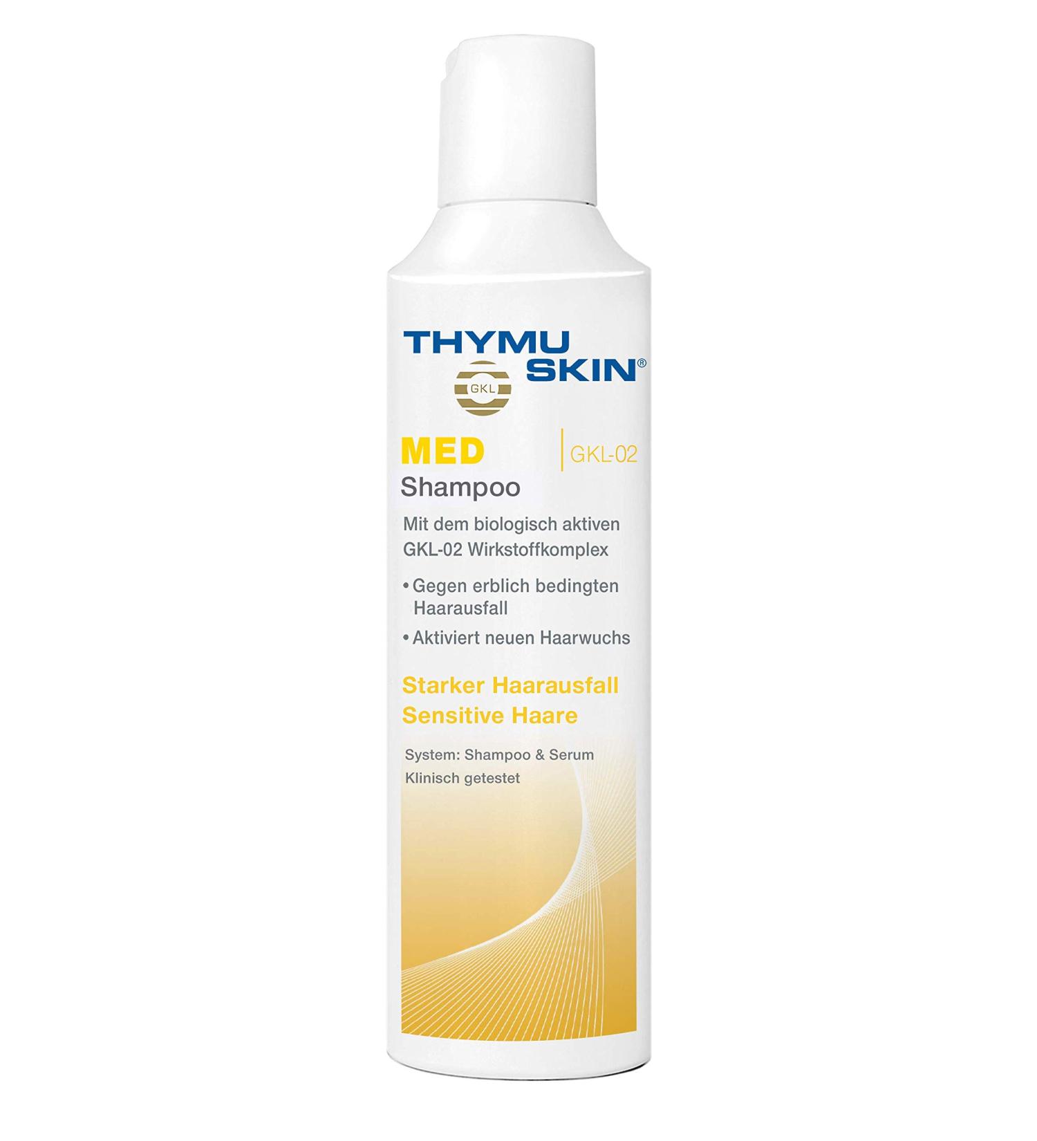 THYMUSKIN Med Shampoo - Perfume-Free 100 ml for Healthy Hair Growth | International Shipping Available - Buy Online on GoSupps.com