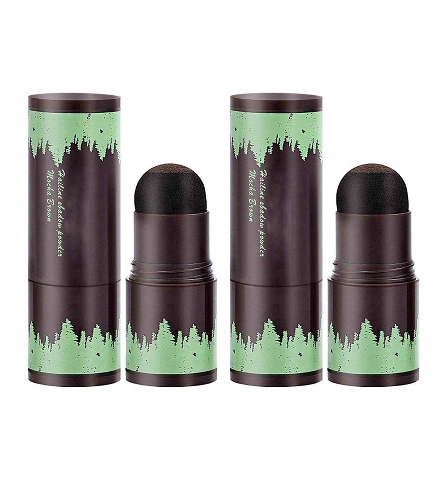 Janenisa Hair Powder - Waterproof Hairline Contouring Shadow Powder in Natural Brown Shade (2pcs) - Buy Online on GoSupps.com