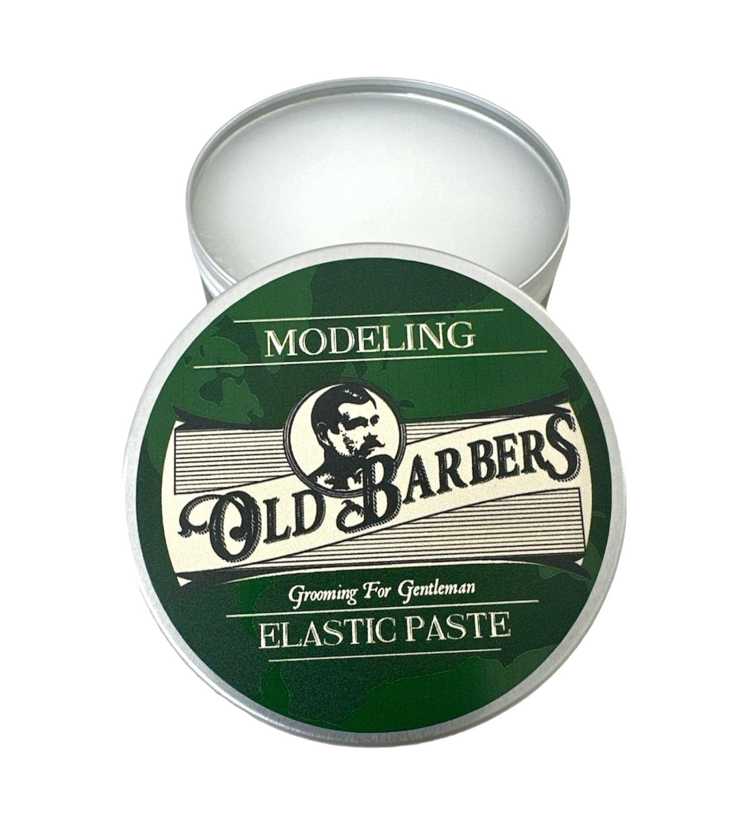 Old Barbers Elastic Hair Paste (Spider Wax), Strong Hold, in Aluminum Tin, 100ml, Made in Italy