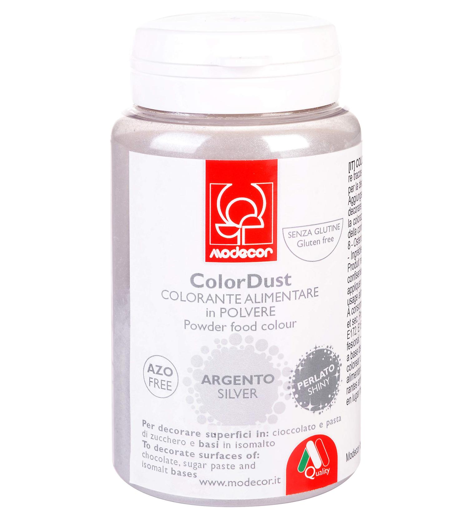 MODECOR Color Powder (Gluten Free) (Silver)