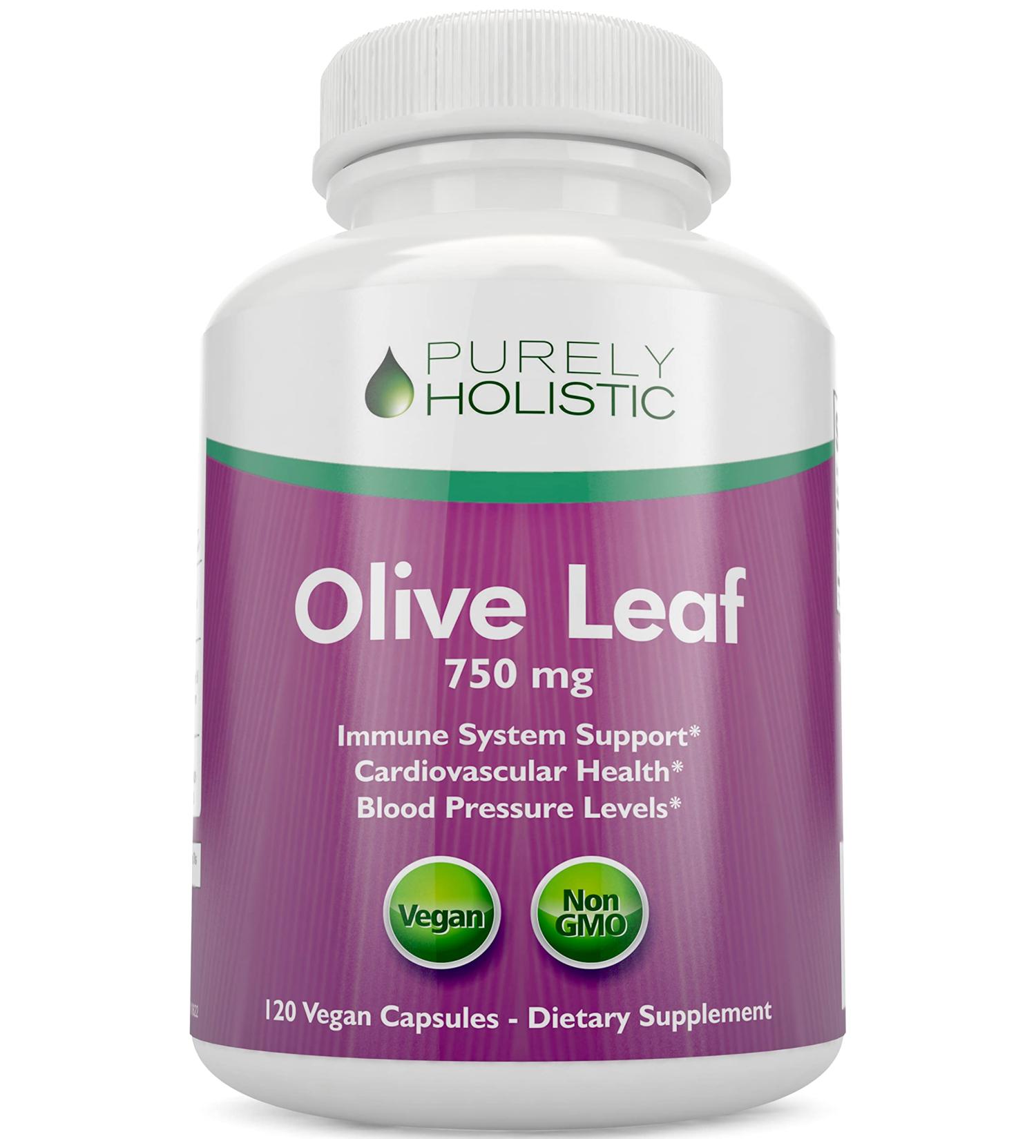 Olive Leaf Extract 750mg - Triple Strength, 150mg Oleuropein, 20% Standardized Extract - 4 Month Supply, 120 Vegan Capsules - Antioxidant Supplement - Buy Online on GoSupps.com