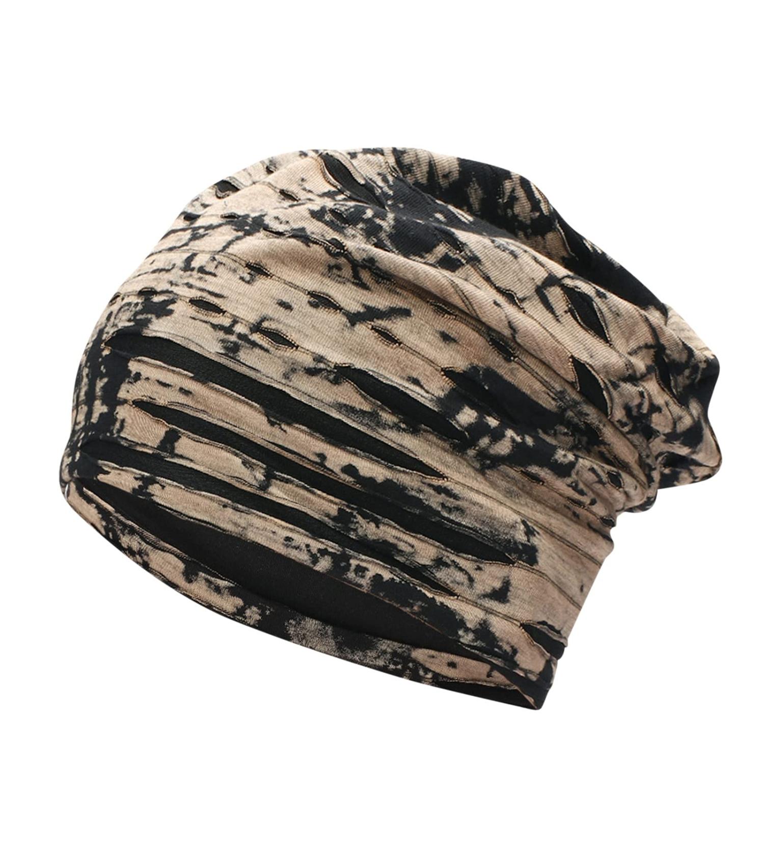 Winter Knitted Riding Cap | DUOWEI Unisex Ski Hat | Warm Baseball Cap Khaki - Buy Online on GoSupps.com