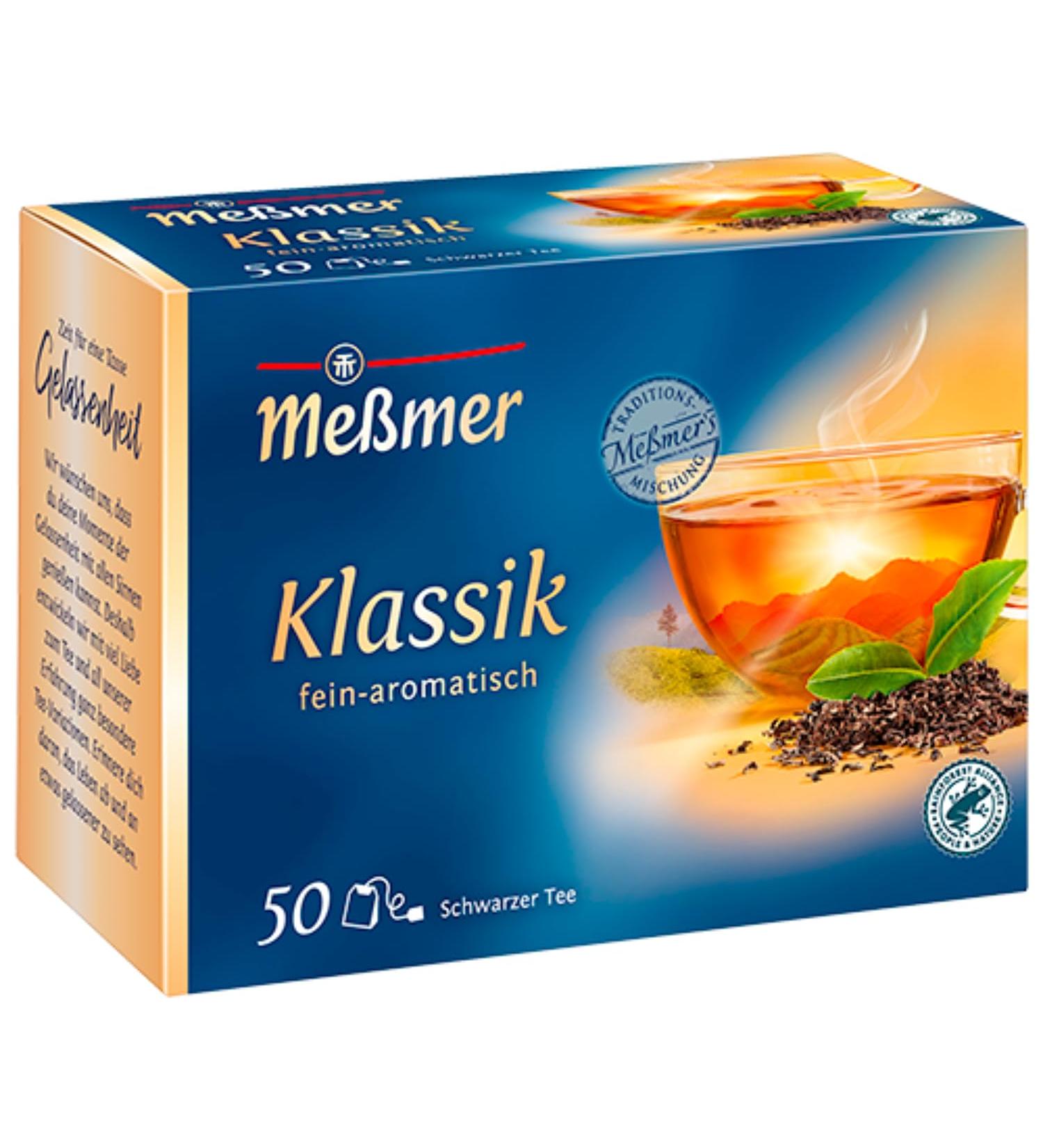 Me mer Classic Tea Bags | 50 Count | Vegan Gluten-Free & Lactose-Free | International Shipping Available - Buy Online on GoSupps.com
