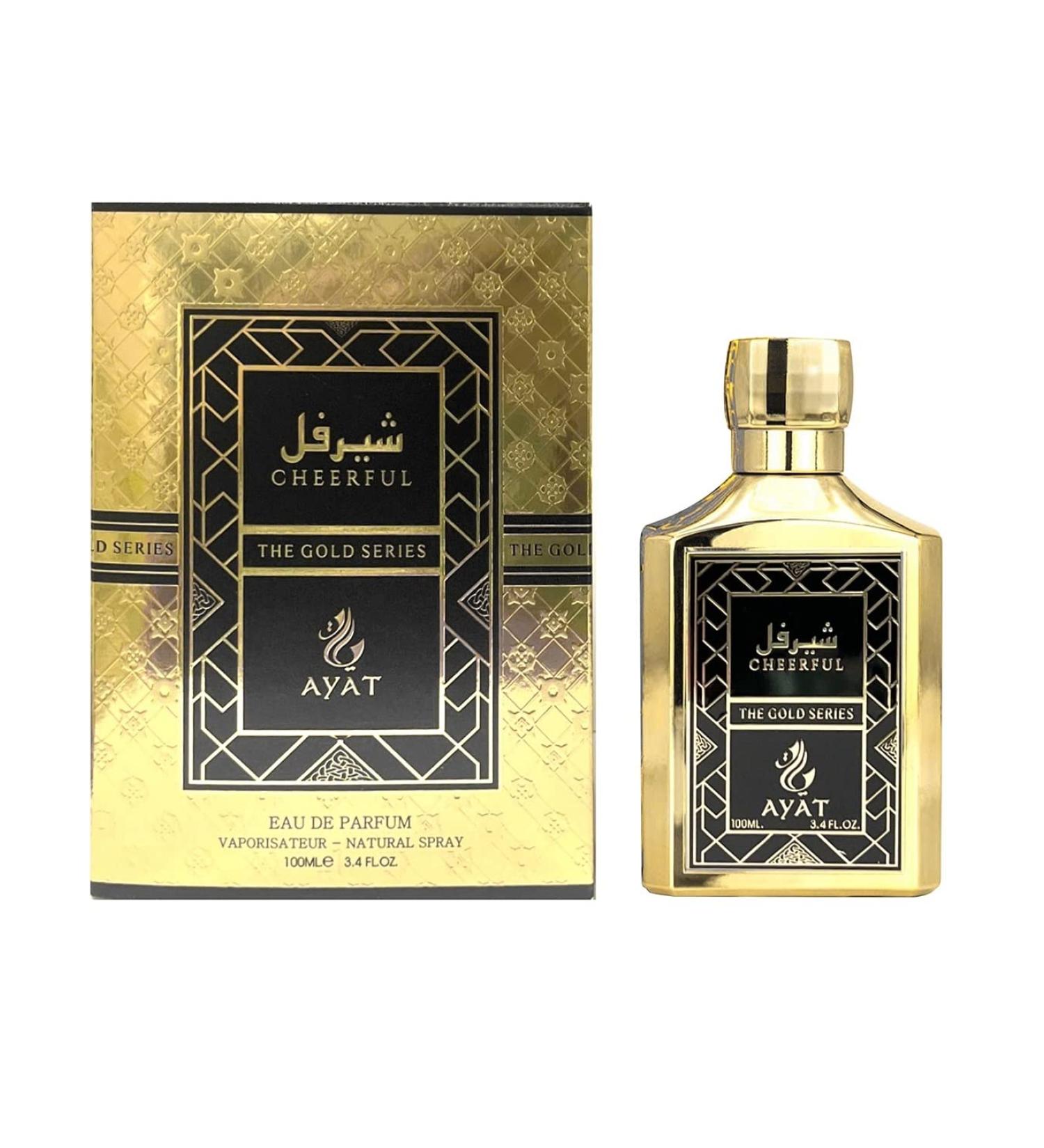 AYAT PERFUMES - THE GOLD SERIES Eau de Parfum 100 ml An Oriental Fragrance Made in Dubai (Cheerful) - Buy Online on GoSupps.com