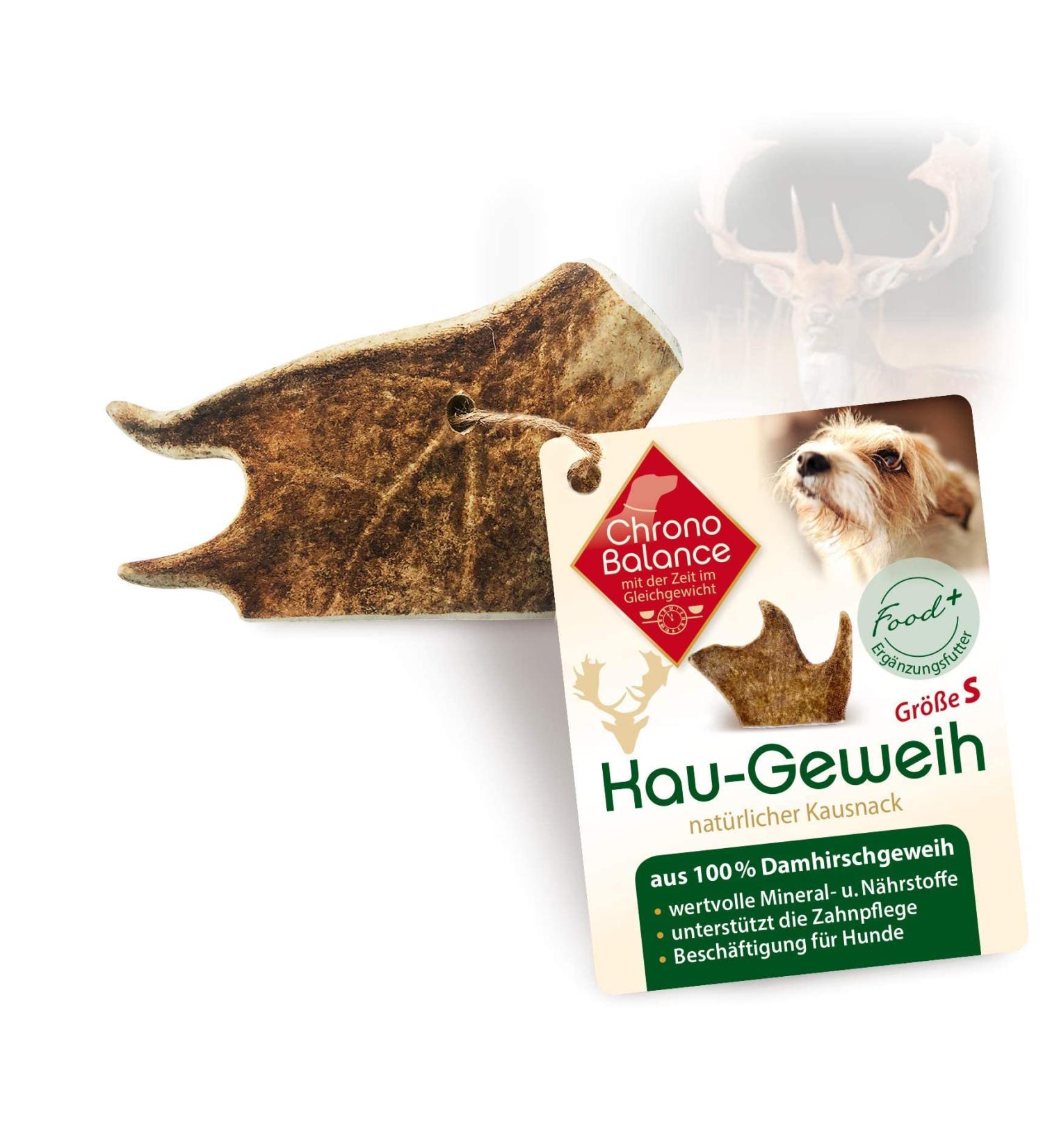 Chronobalance S Chewing Confection for Dogs - Natural 100% Antler Dental Care Toy Nutrient-Rich Treats for Women s Deer Dogs - 1 Piece - Buy Online on GoSupps.com