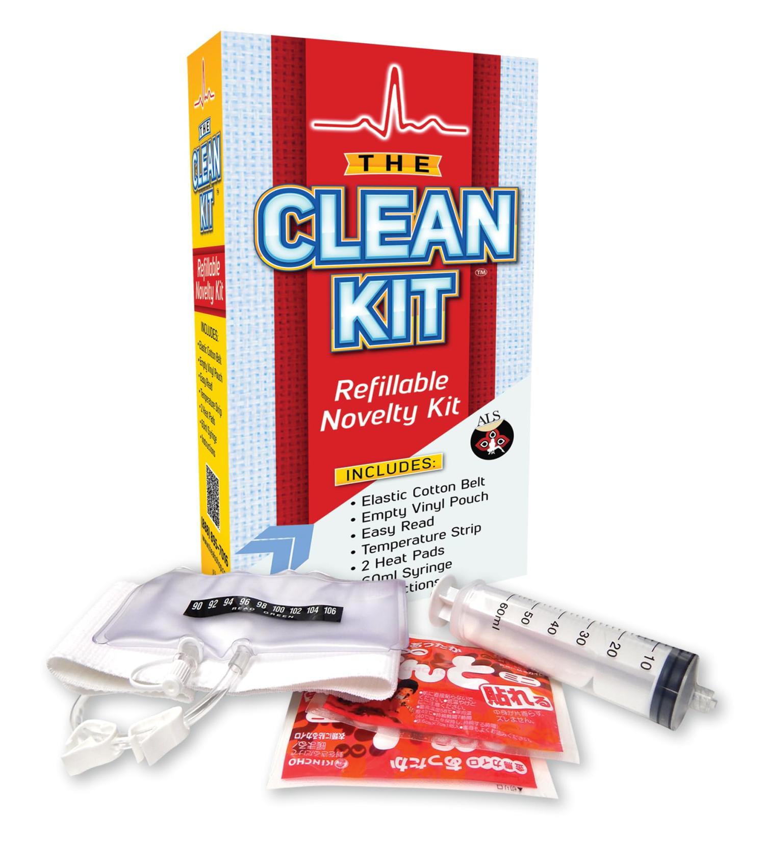 The Clean Kit: Discreet Fluid Management Solution | Refillable Quick Clean System - Shop Now for International Shipping - Buy Online on GoSupps.com
