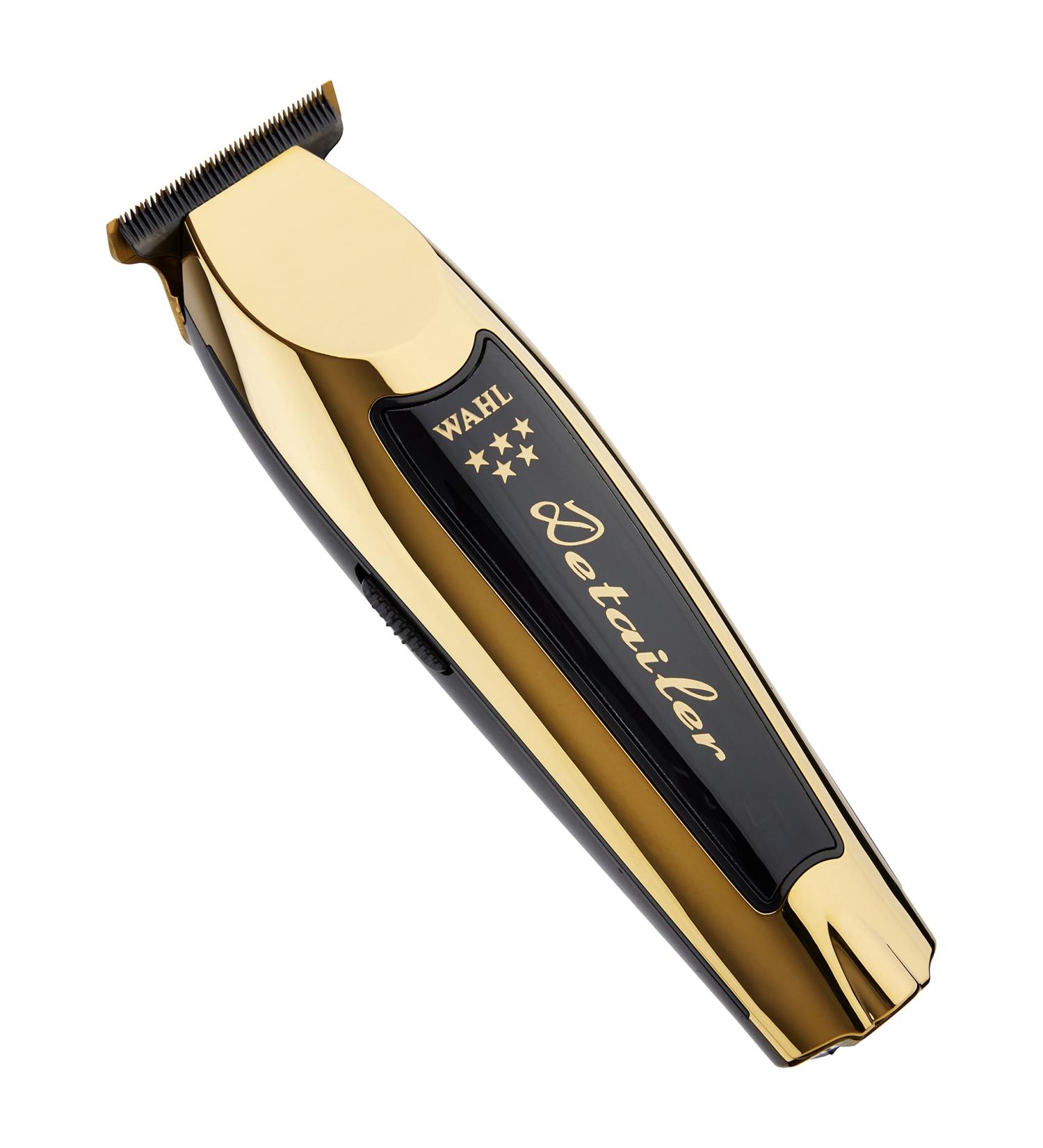 Wahl Professional 5 Star Cordless Detailer Li Gold Trimmer - 8171-700 with T-Wide Blade for Barbers and Stylists - Buy Online on GoSupps.com