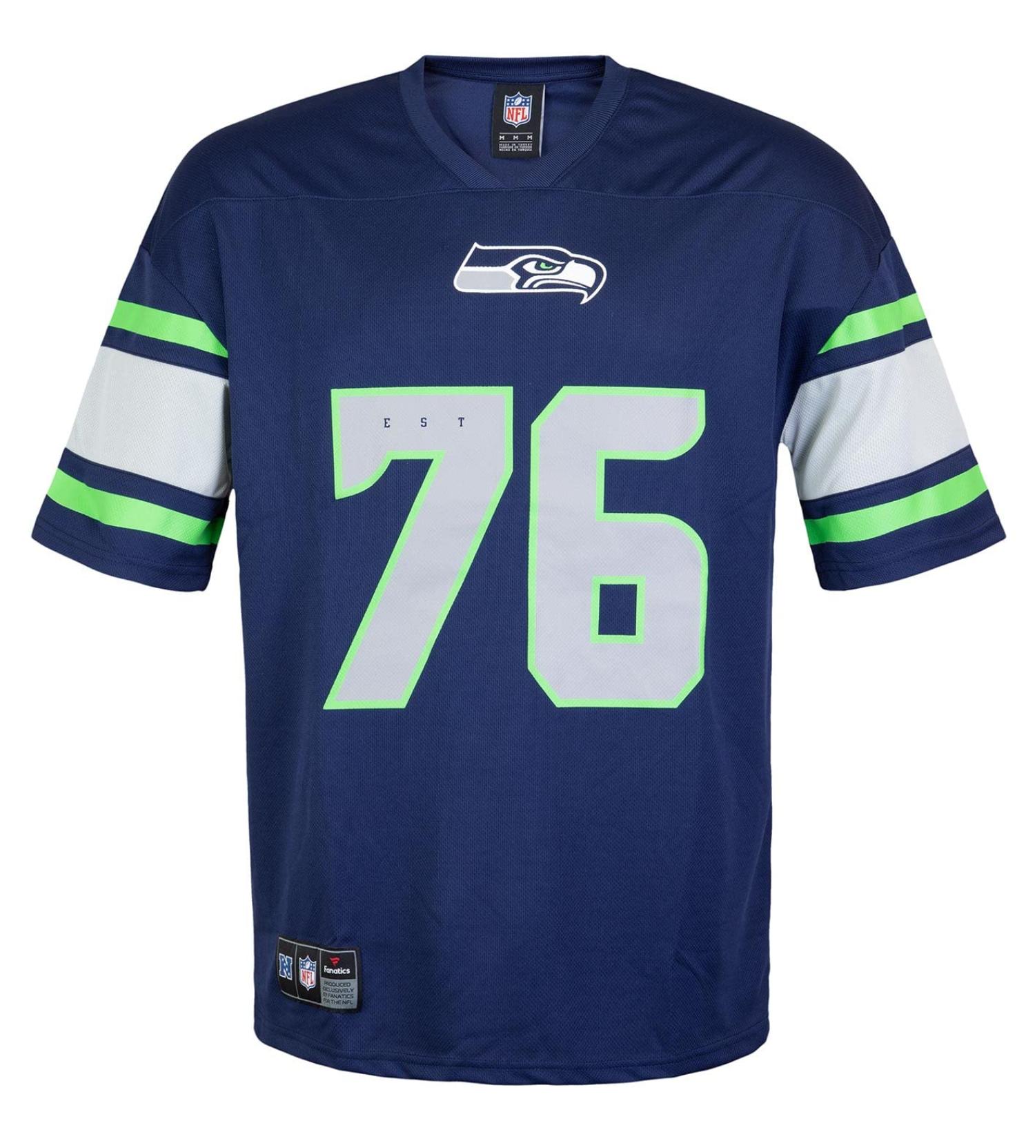 Buy NFL Seattle Seahawks Team Jersey | Fanatics Foundation Supporter | International Shipping Available - Buy Online on GoSupps.com