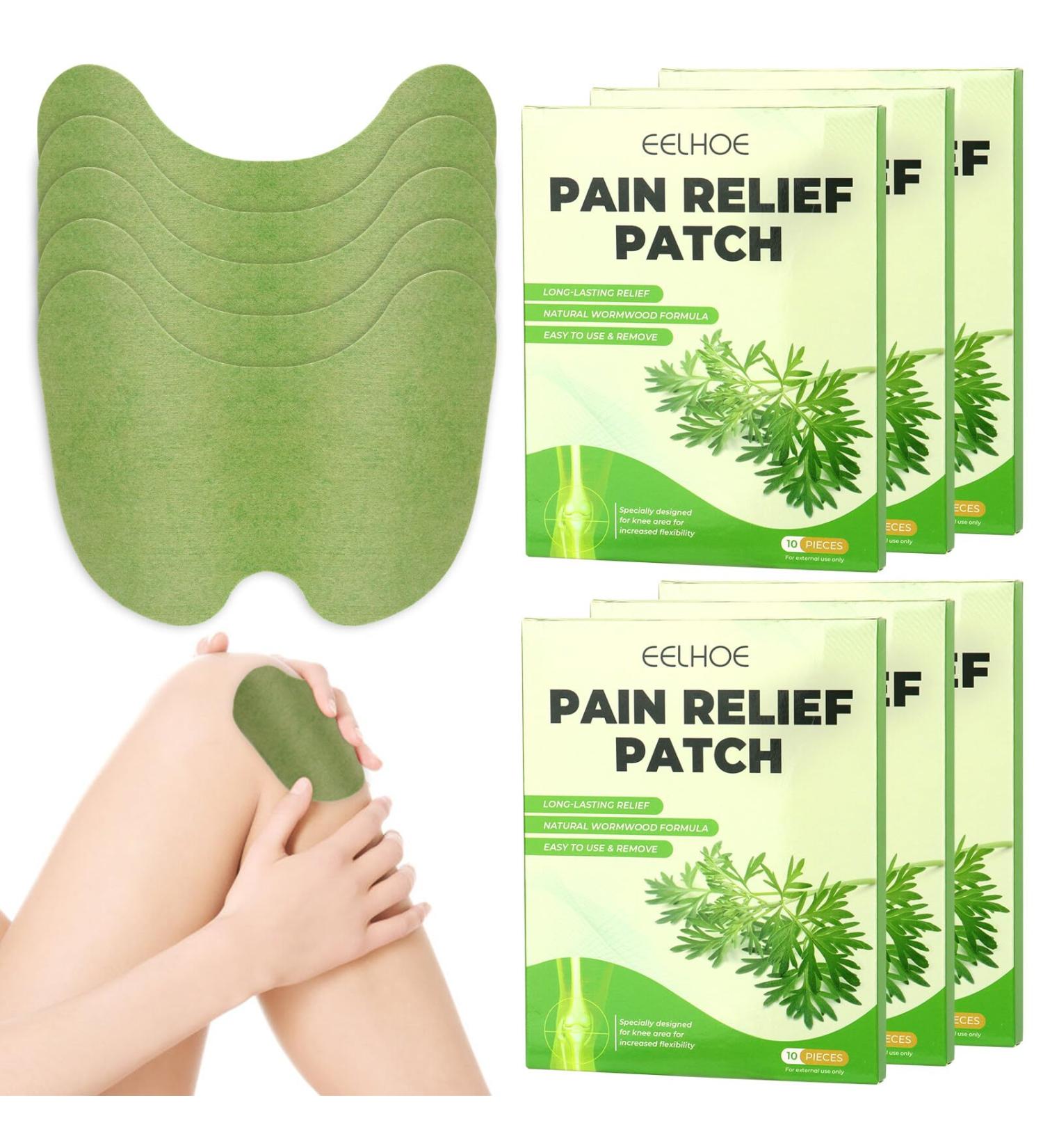 Fengq 60-Piece Pain Relief Patch | Heat Therapy for Knee Back Neck & Muscle Pain Relief - Buy Online on GoSupps.com