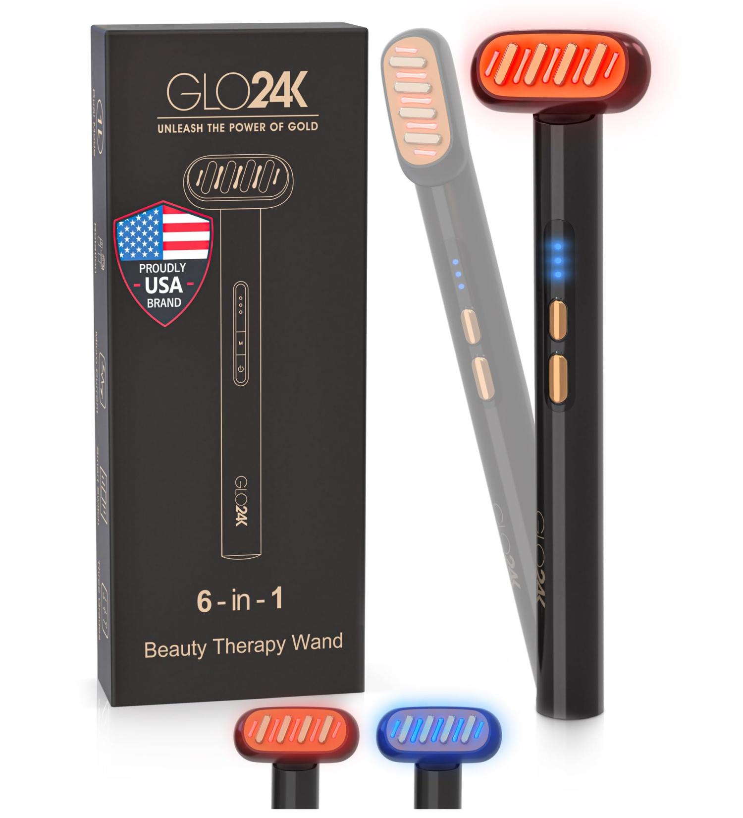 6 in 1 Beauty Wand Massager. Skin Rejuvenation Wand For Radiant & Beautiful Skin - Buy Online on GoSupps.com