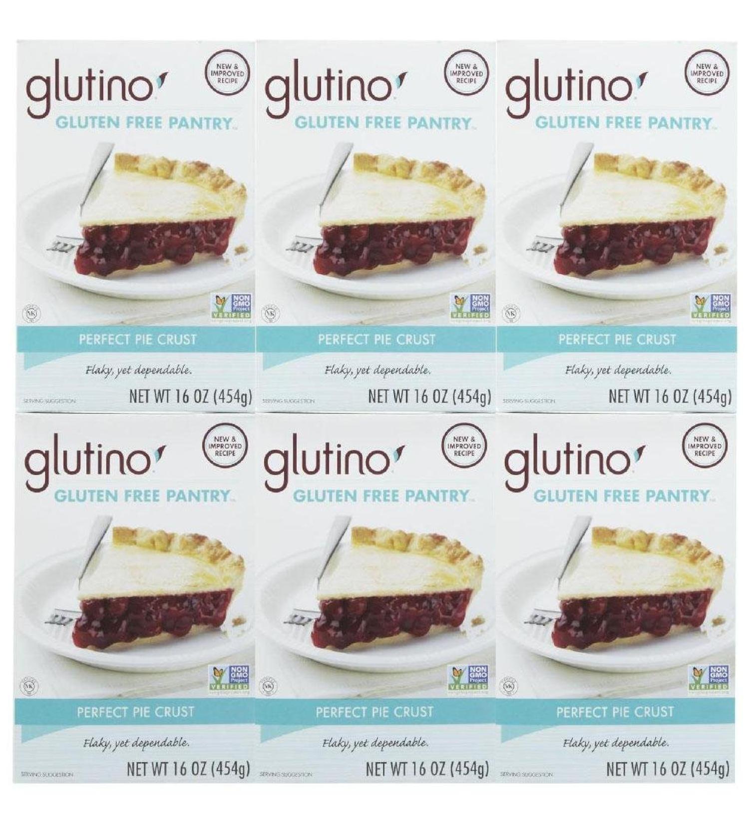 Glutino Gluten Free Pantry Perfect Pie Crust Mix, 16-Ounce Boxes (Pack of 6) 1 Pound (Pack of 6)