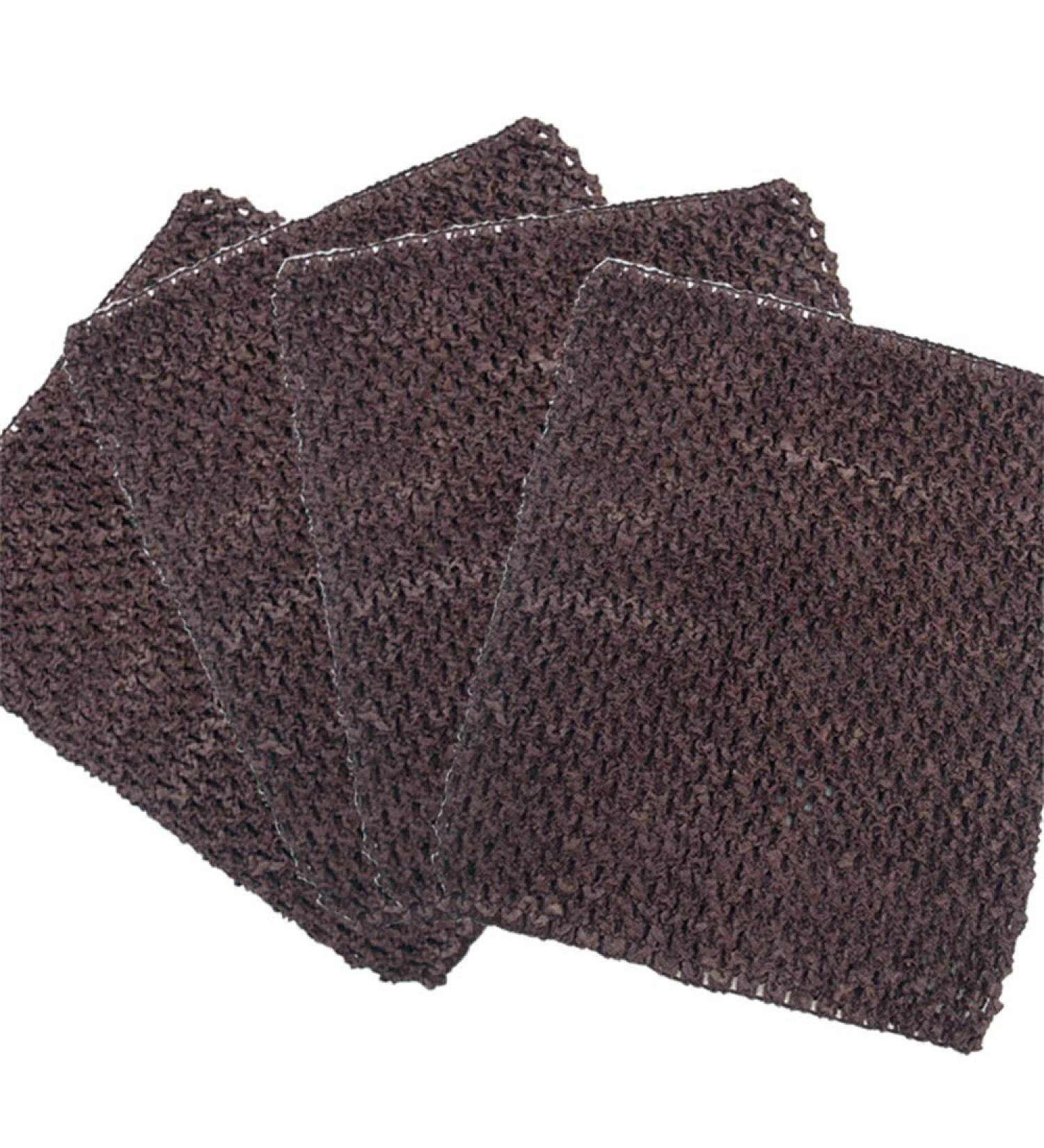 4pcs Crochet Tube Top and Skirt Set for Infant Dress - Brown | Time to Sparkle - Buy Online on GoSupps.com