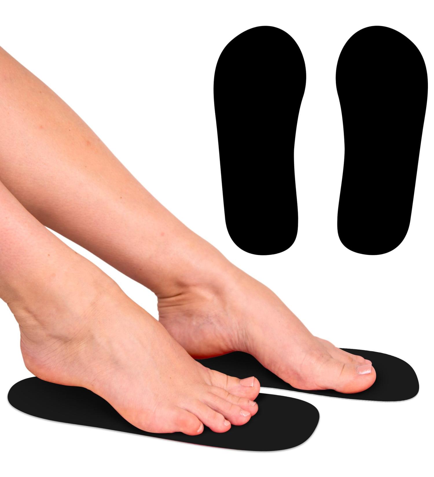 CHNELSS 30Pairs Professional Spray Tan Feet Pads - Disposable Foam Feet Protectors for Tanning Salon Hygienic & Comfortable Feet for Spray Tanning - Spray Tan Foot Covers for Tanning Tent(Black) Black 30Pairs - Buy Online on GoSupps.com