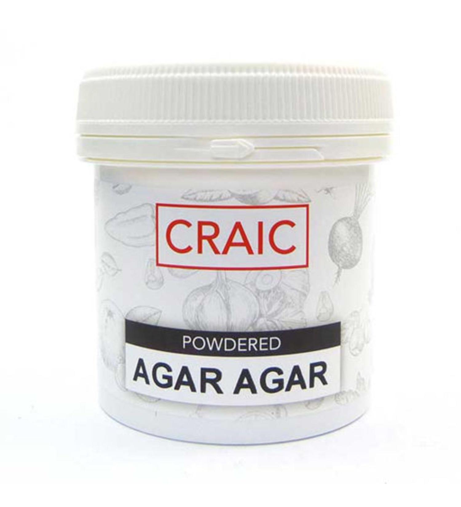 Agar Agar 300g Ideal for Baking supplies soups and much more. works well with sweet or savoury.Vegetarian suitable. Vegan suitable. Lactose intolerance suitable. Reusable tub.