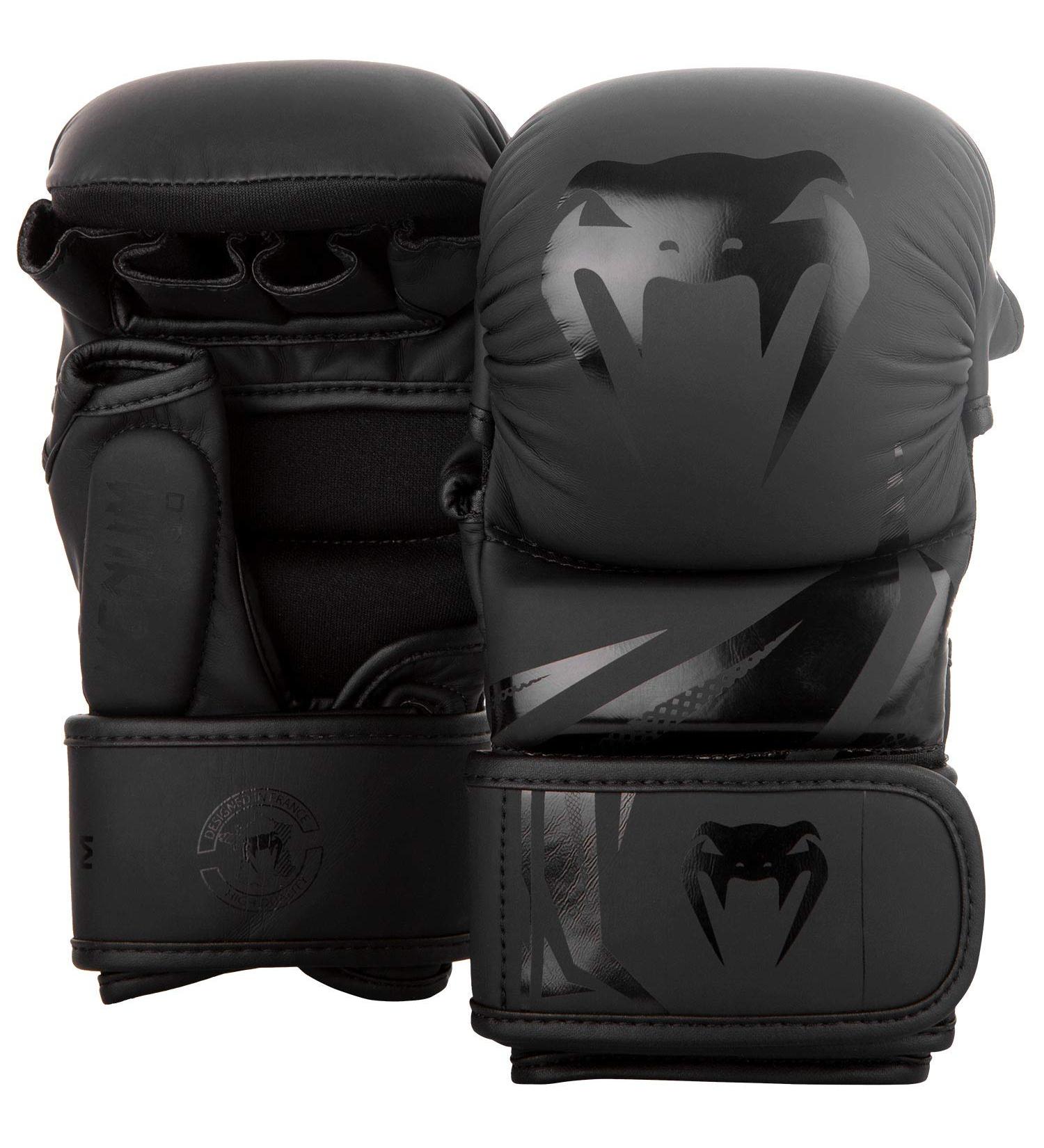 MMA Gloves Sparring Challenger 3.0 - Black/Black | Premium International Shipping - Buy Online on GoSupps.com