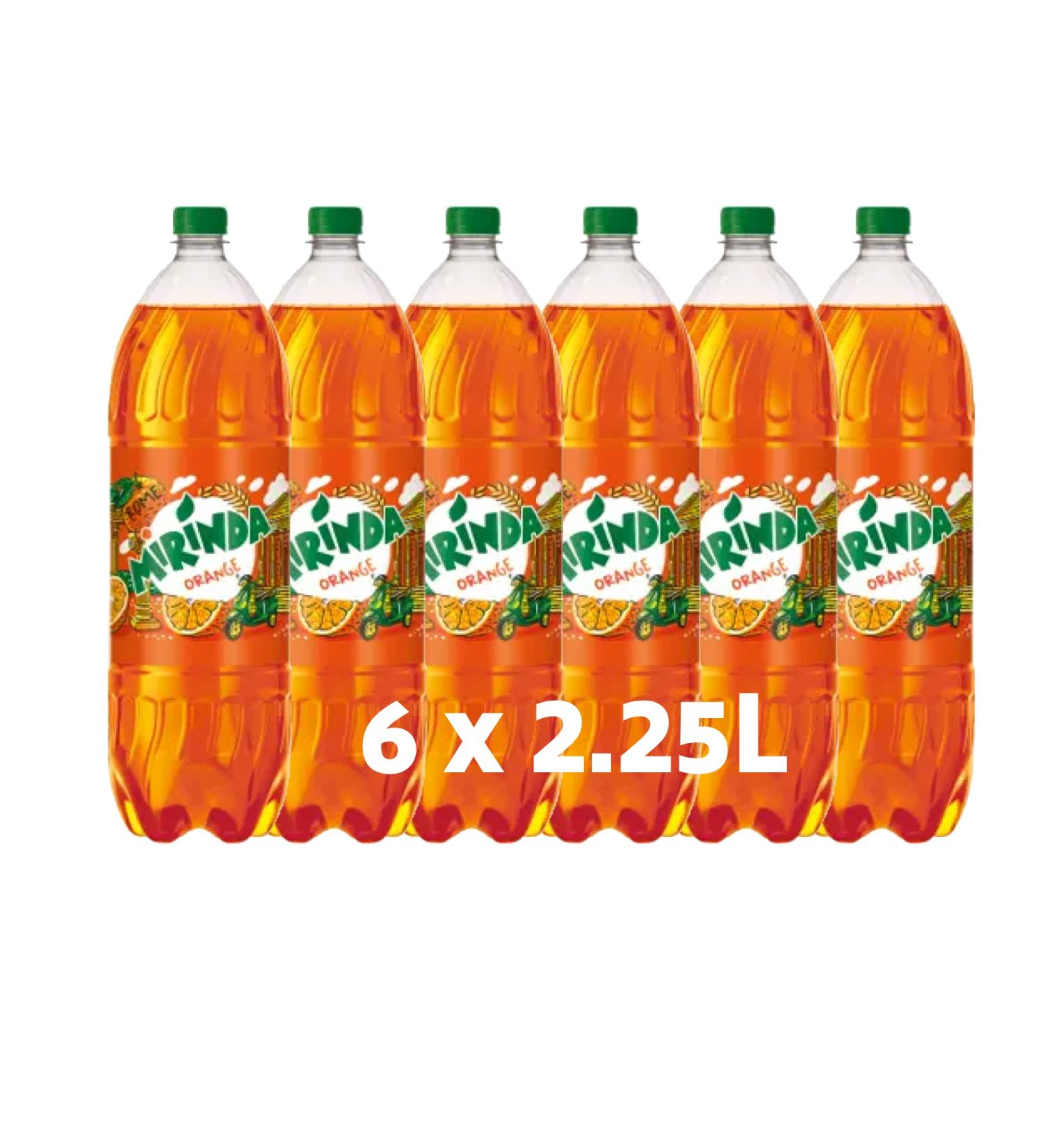 MIRINDA ORANGE Flavour 2.25L x 6 Orange Multipack - Buy Online on GoSupps.com