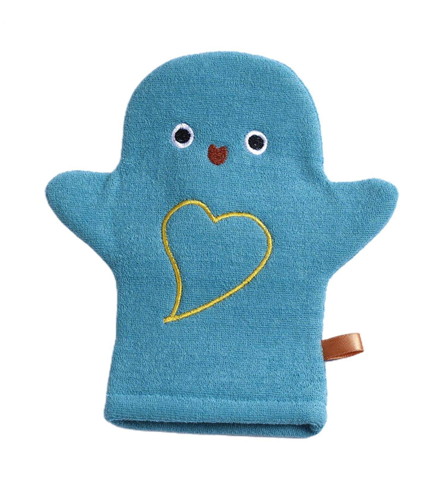 Toddler Bath Mittens - Plush Children's Toiletries Set Infant Shower Range | 9.84x5.51x0.39In Helps Wash Sensitive Skin Fun Bath Time Adorable - Buy Online on GoSupps.com