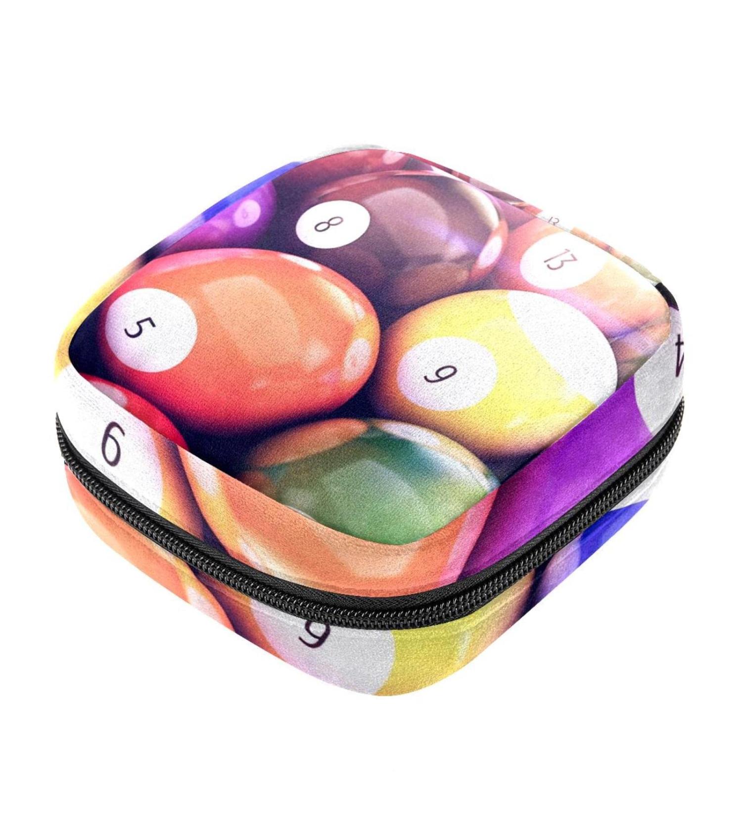 Menstruation Pad Bag with Zipper | Women s Napkin & Tampon Storage Bag | Stylish Collection Bags for Girls - Buy Online on GoSupps.com