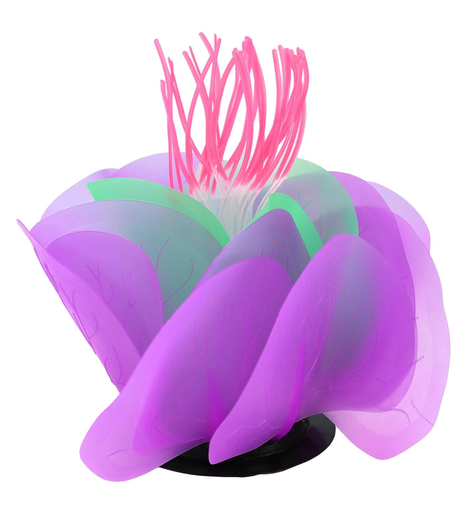 Buy VOCOSTE Purple Aquarium Simulation Coral Water Flower - Realistic Silicone Decoration for Aquariums | International Shipping Available - Buy Online on GoSupps.com