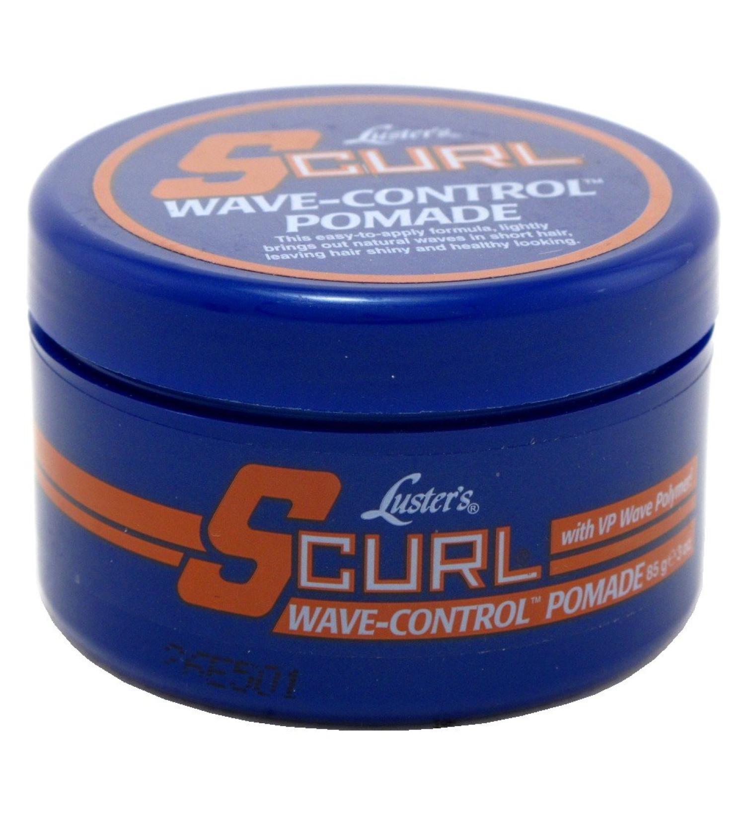 Lusters S-Curl Wave Control Pomade 3oz (88ml) 2 Pack - Define and Style Your Waves - Buy Online on GoSupps.com